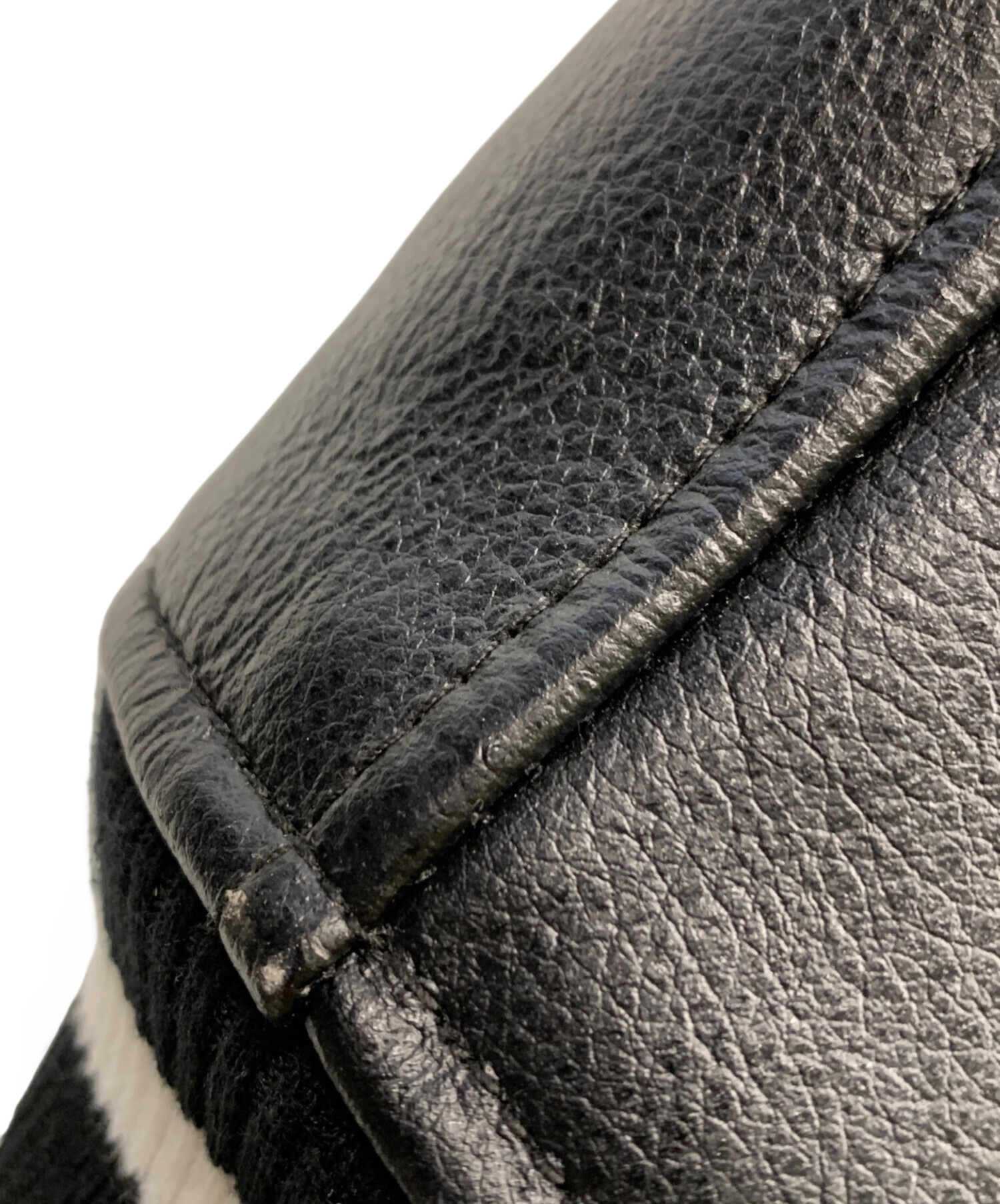 中古・古着通販】FTC (エフティーシー) スタジャン ネイビー×ブラック 