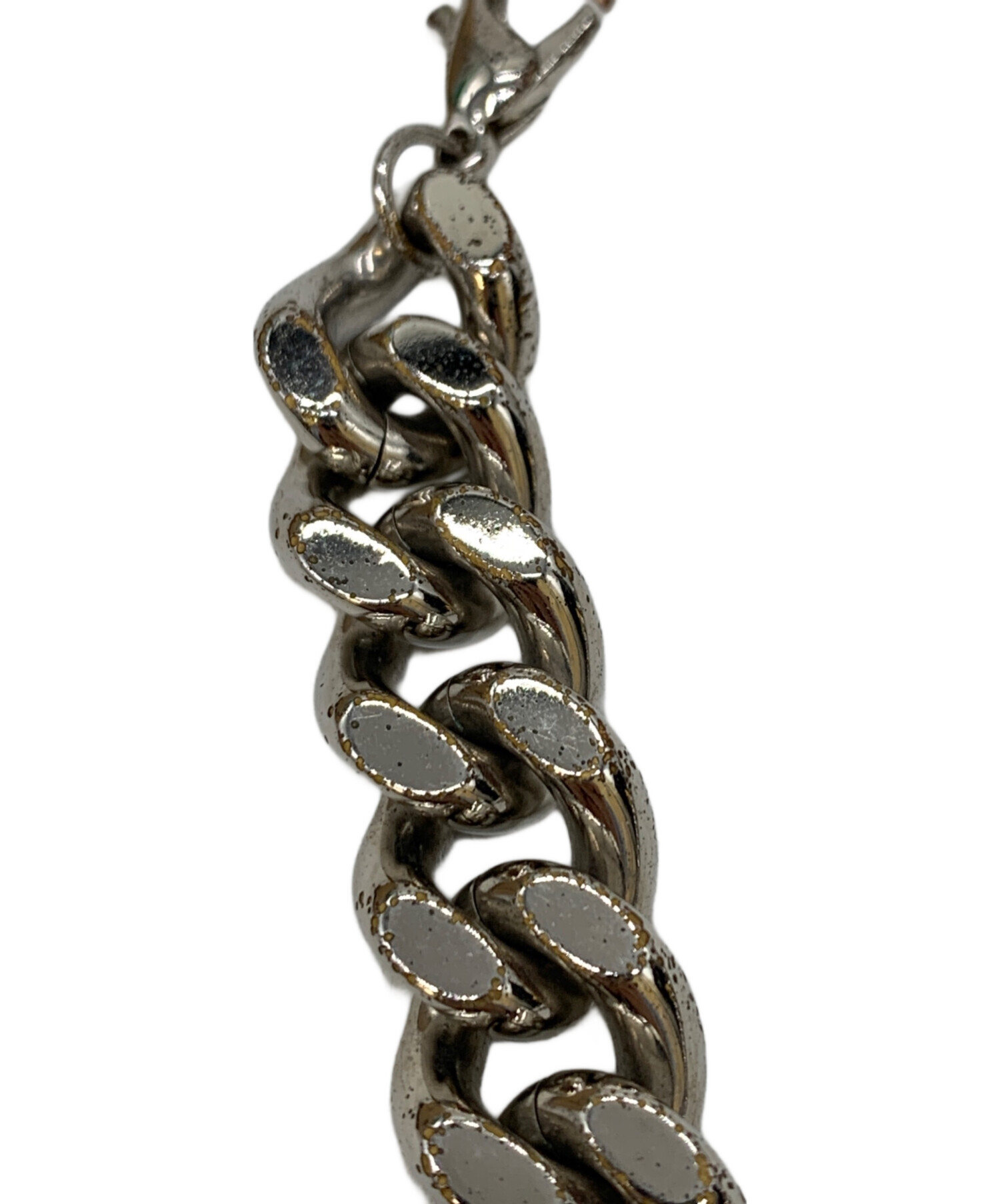 中古・古着通販】OFFWHITE (オフホワイト) ロゴチェーンネックレス