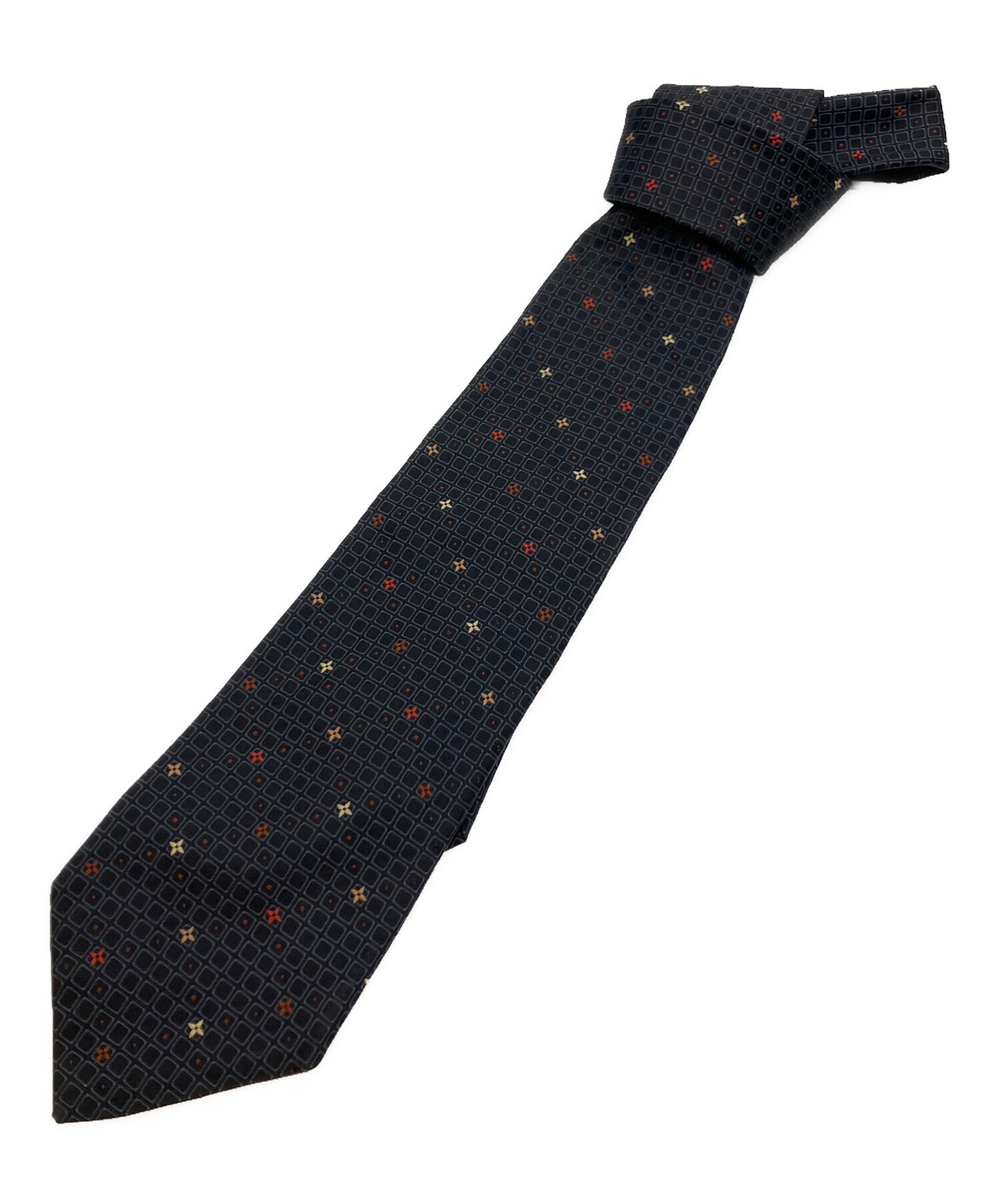 中古・古着通販】LOUIS VUITTON (ルイ ヴィトン) ネクタイ ネイビー