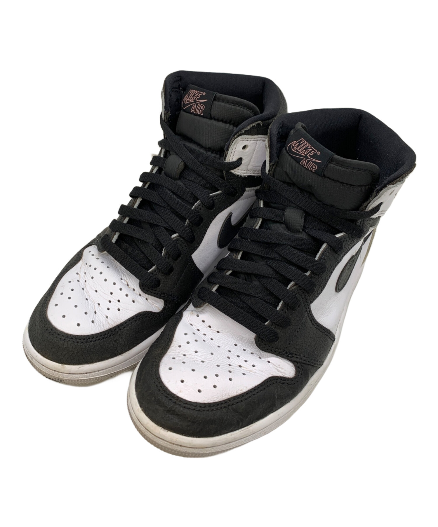 中古・古着通販】NIKE (ナイキ) ハイカットスニーカー ブラック 