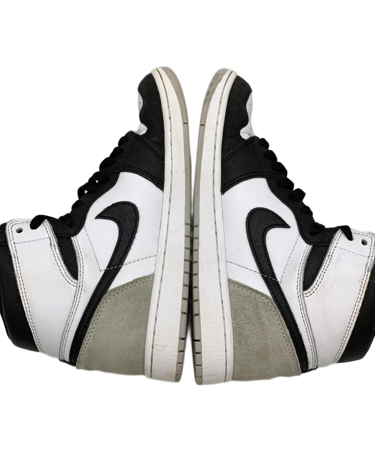 中古・古着通販】NIKE (ナイキ) ハイカットスニーカー ブラック 