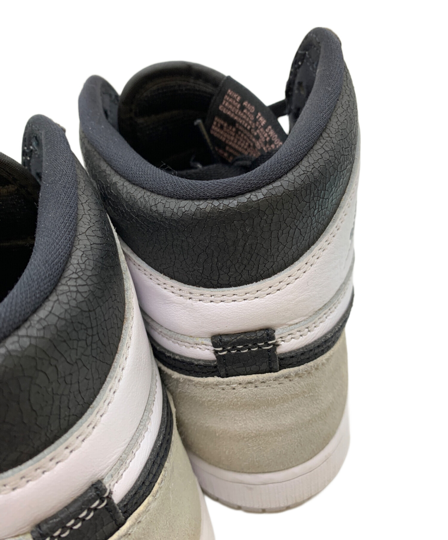 中古・古着通販】NIKE (ナイキ) ハイカットスニーカー ブラック 