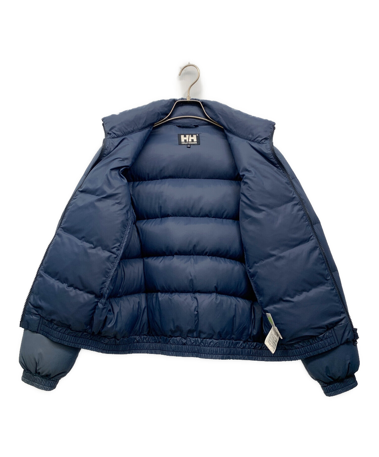 【美品】HELLYHANSEN ヘリーハンセン90s~ 中綿 ジャケット ブルー 古着 90～00年代 ヘリーハンセン HELLY HANSEN リバーシブル ダウン