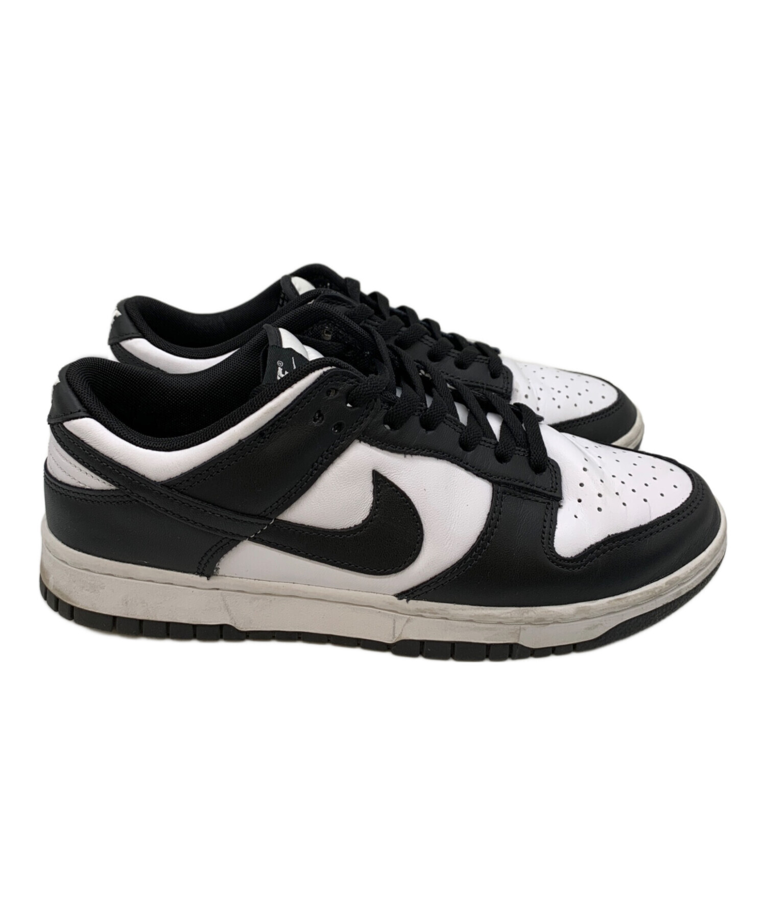 中古・古着通販】NIKE (ナイキ) スニーカー ホワイト×ブラック サイズ
