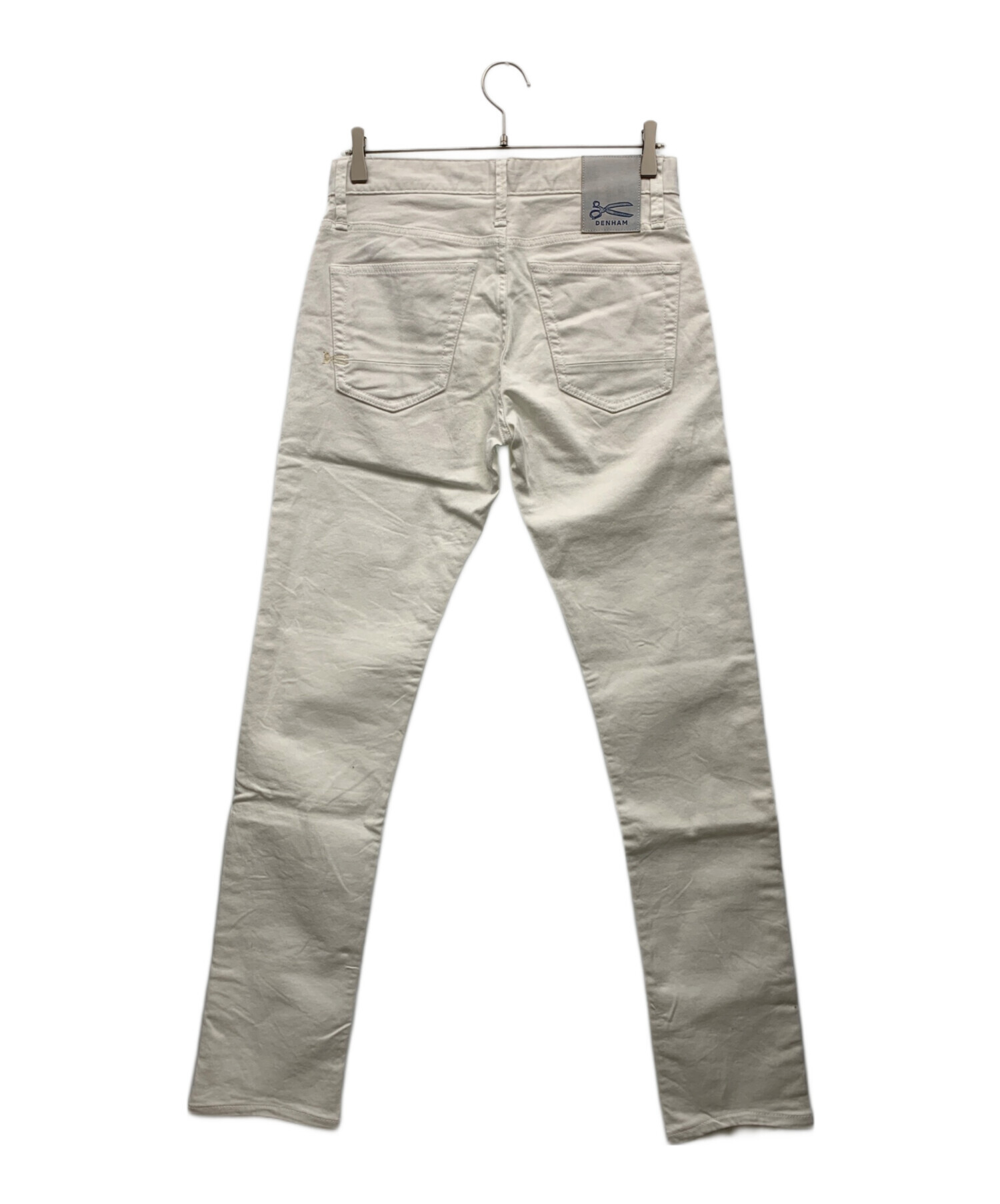 デンハム パンツ 中古・古着通販】Denham (デンハム) ホワイトデニムパンツ ホワイト