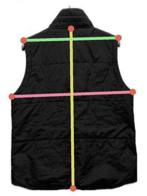 【新品未使用品】【BURBERRY】バーバリーブラックレーベル　ナイロンベスト 中古・古着通販】BURBERRY BLACK LABEL (バーバリーブラックレーベル