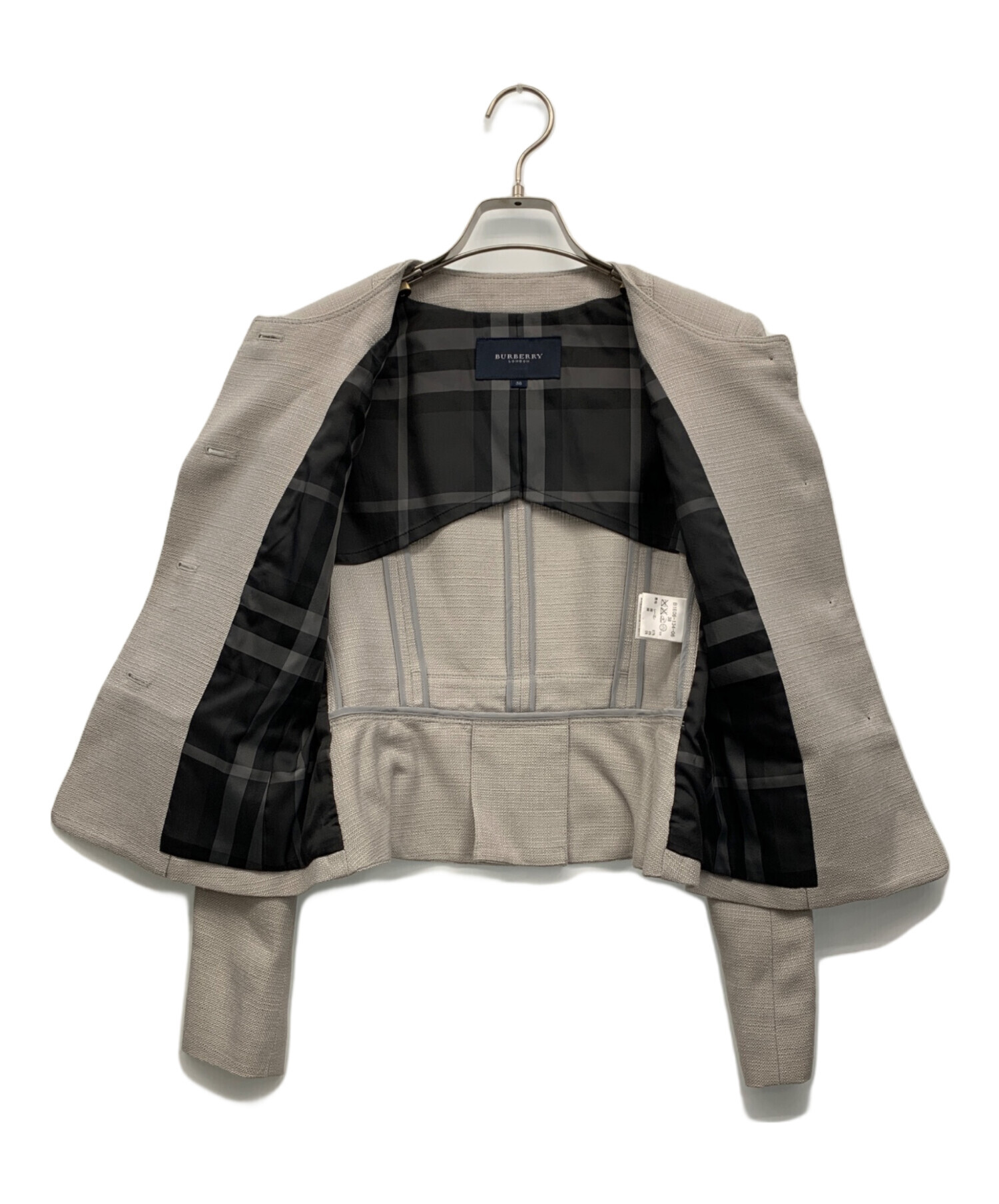 中古・古着通販】BURBERRY LONDON (バーバリーロンドン) ノーカラー