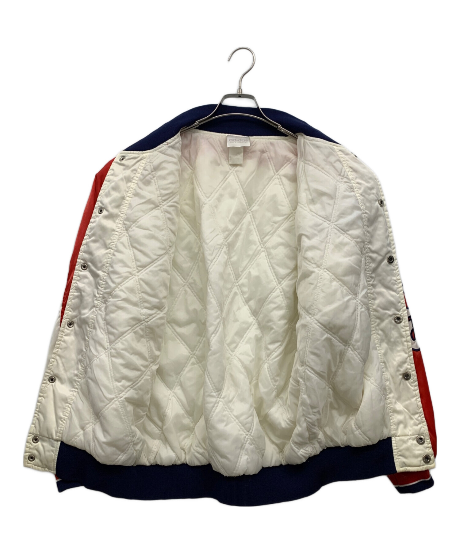 中古・古着通販】adidas (アディダス) スタジャン ホワイト サイズ