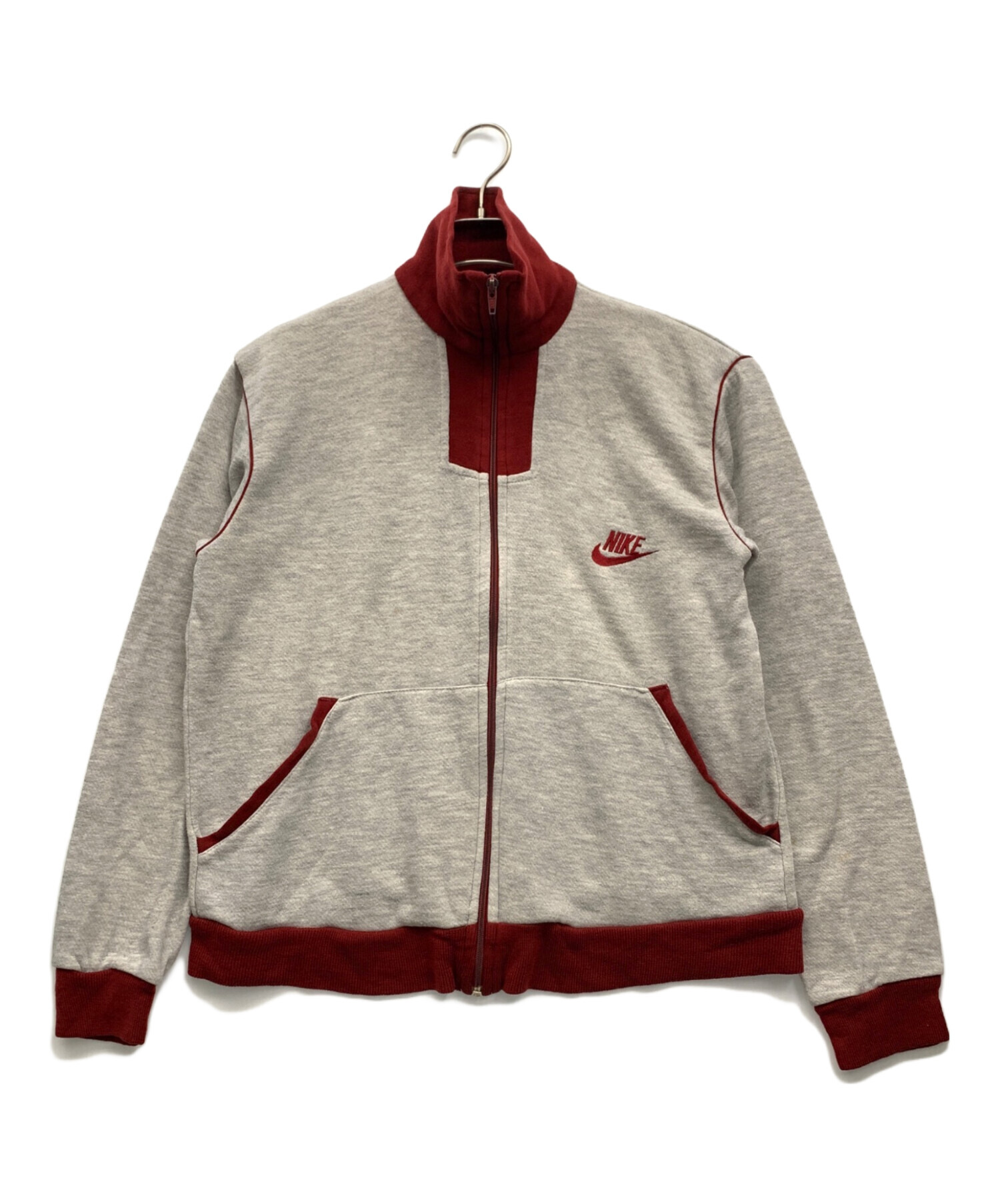 中古・古着通販】NIKE (ナイキ) ジップパーカー グレー サイズ:M 