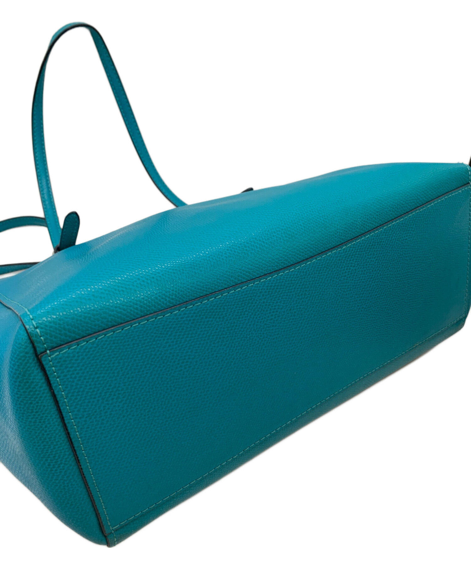 中古・古着通販】COACH (コーチ) ハンドバッグ ブルー｜ブランド・古着