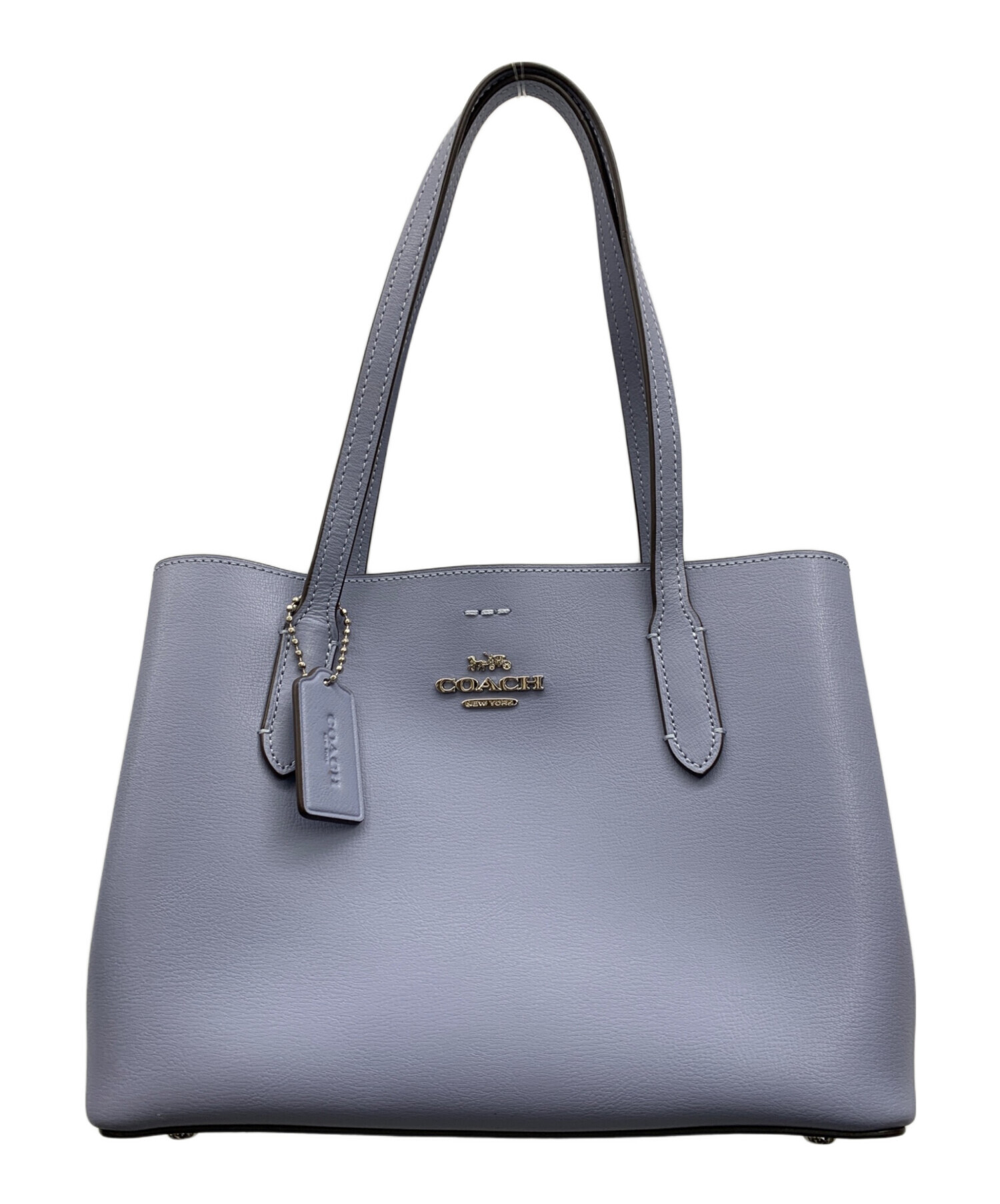 中古・古着通販】COACH (コーチ) 2WAYショルダーバッグ ライトブルー 