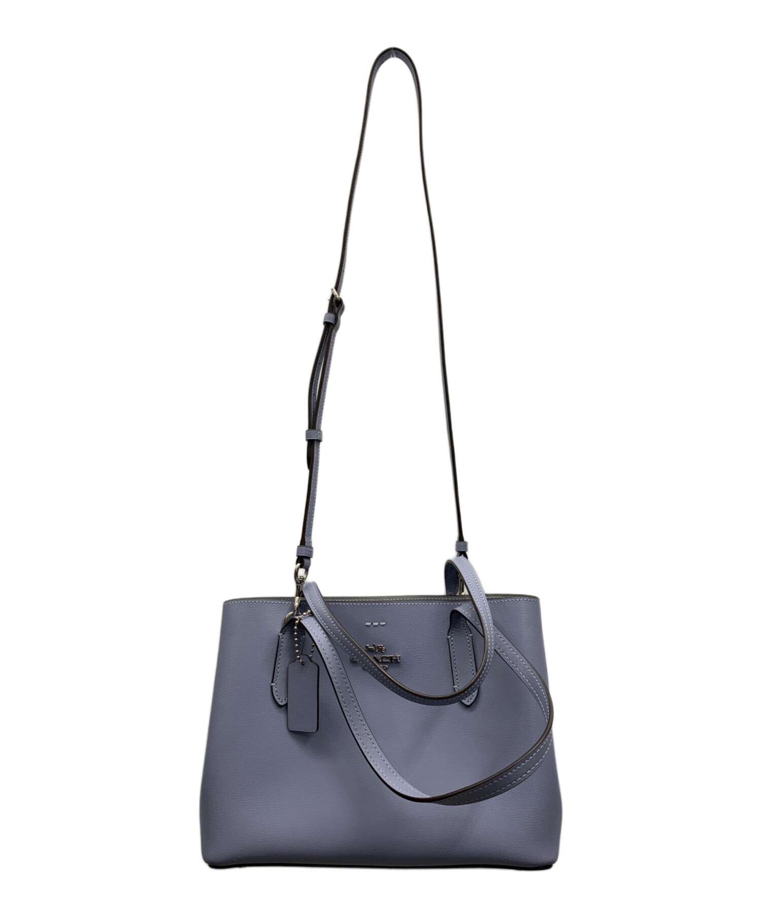 中古・古着通販】COACH (コーチ) 2WAYショルダーバッグ ライトブルー 