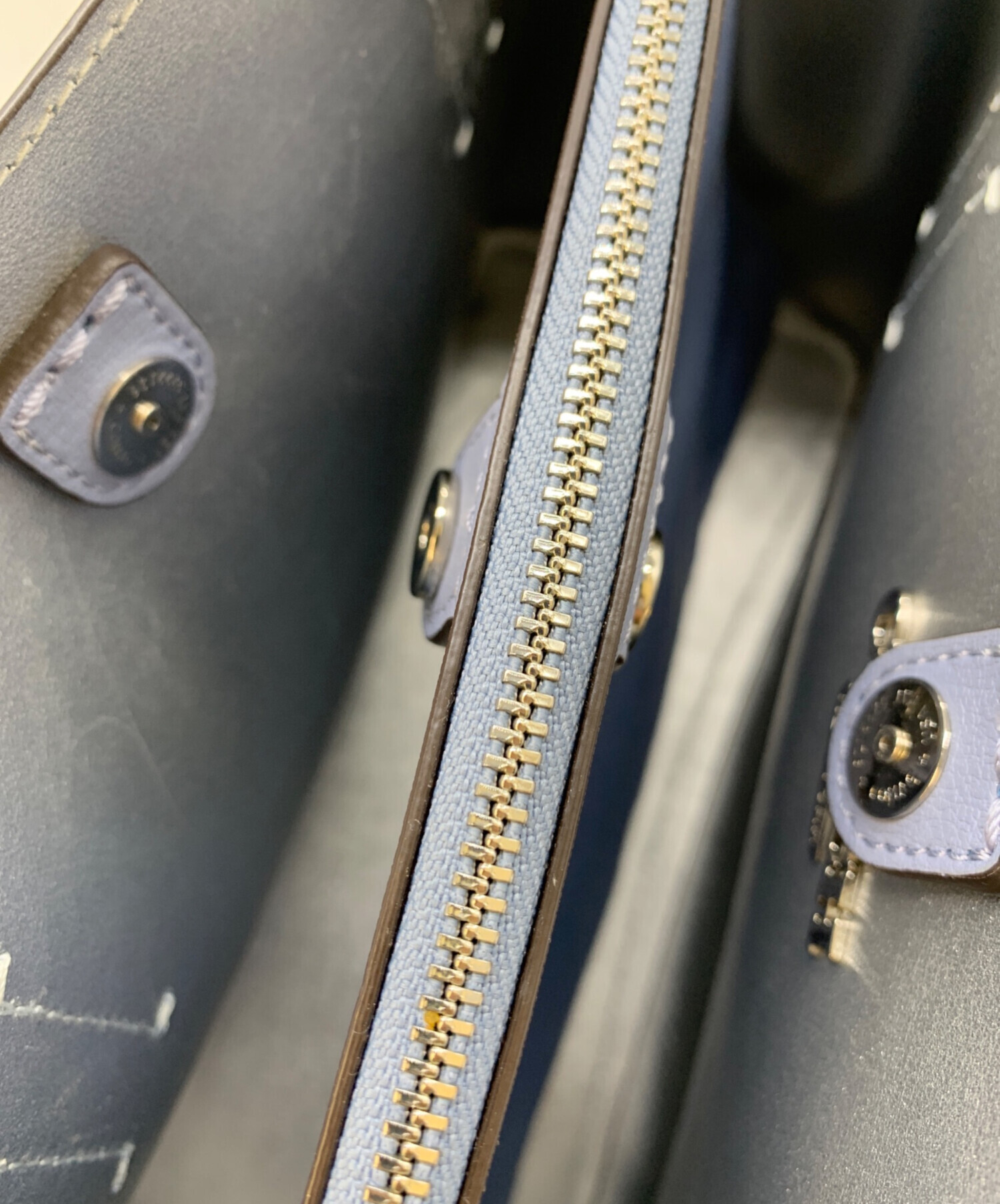 中古・古着通販】COACH (コーチ) 2WAYショルダーバッグ ライトブルー 