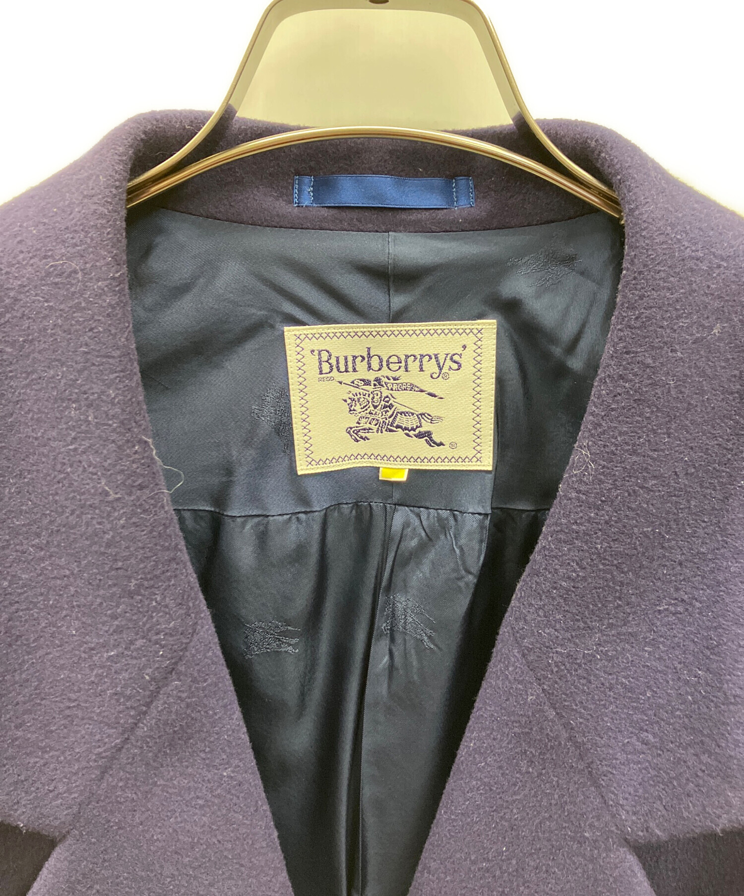 中古・古着通販】Burberry's (バーバリーズ) コート ネイビー サイズ
