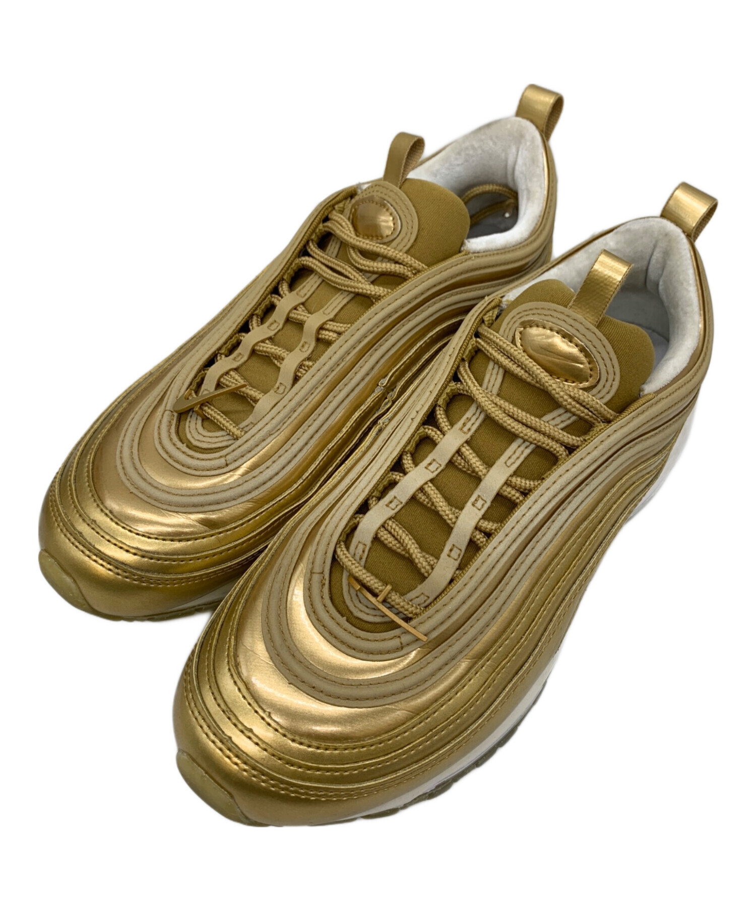 中古・古着通販】NIKE (ナイキ) スニーカー ゴールド サイズ