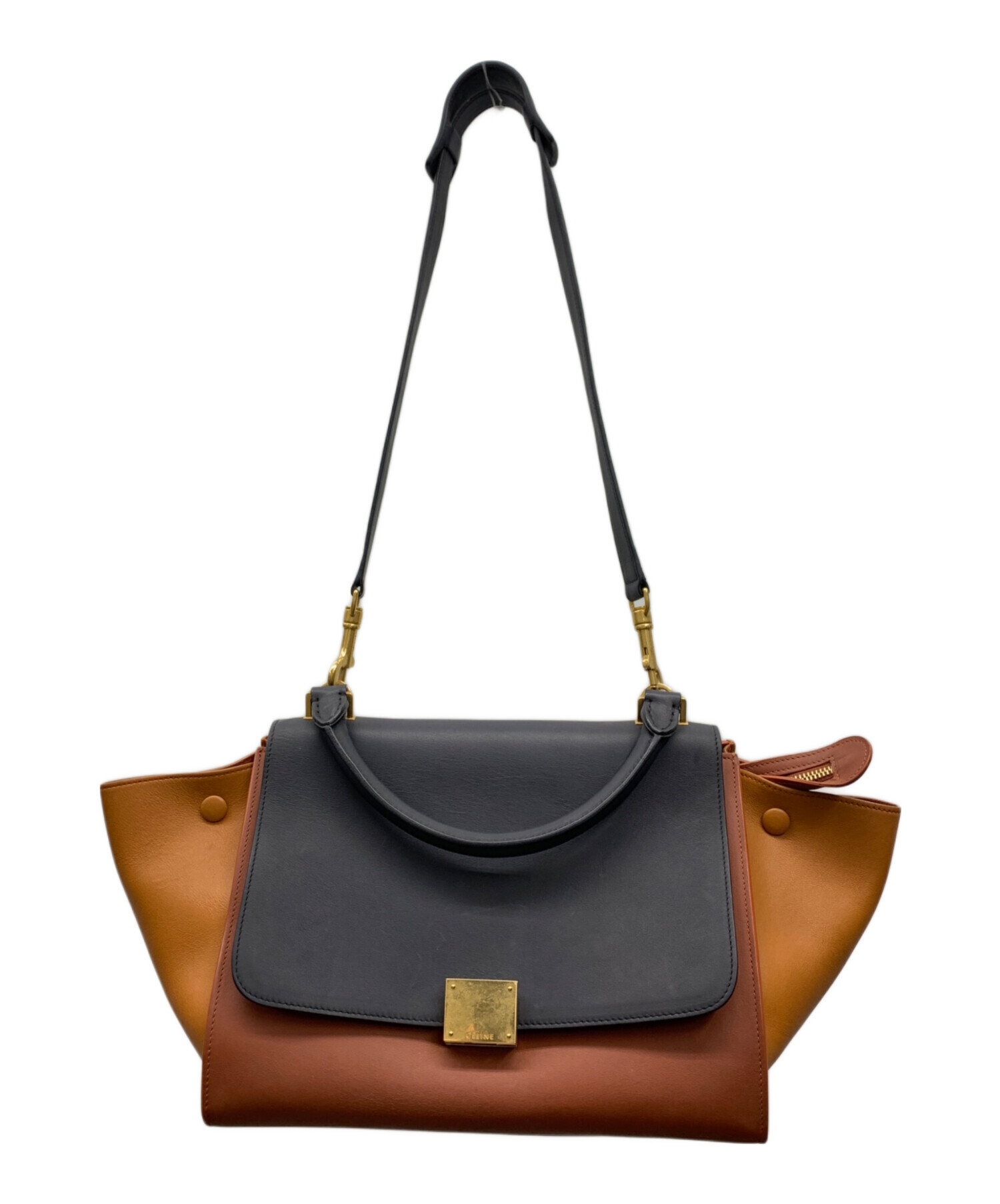 CELINE 2ウェイバック　ブラウン系 中古・古着通販】CELINE (セリーヌ) 2WAYバッグ ブラウン｜ブランド