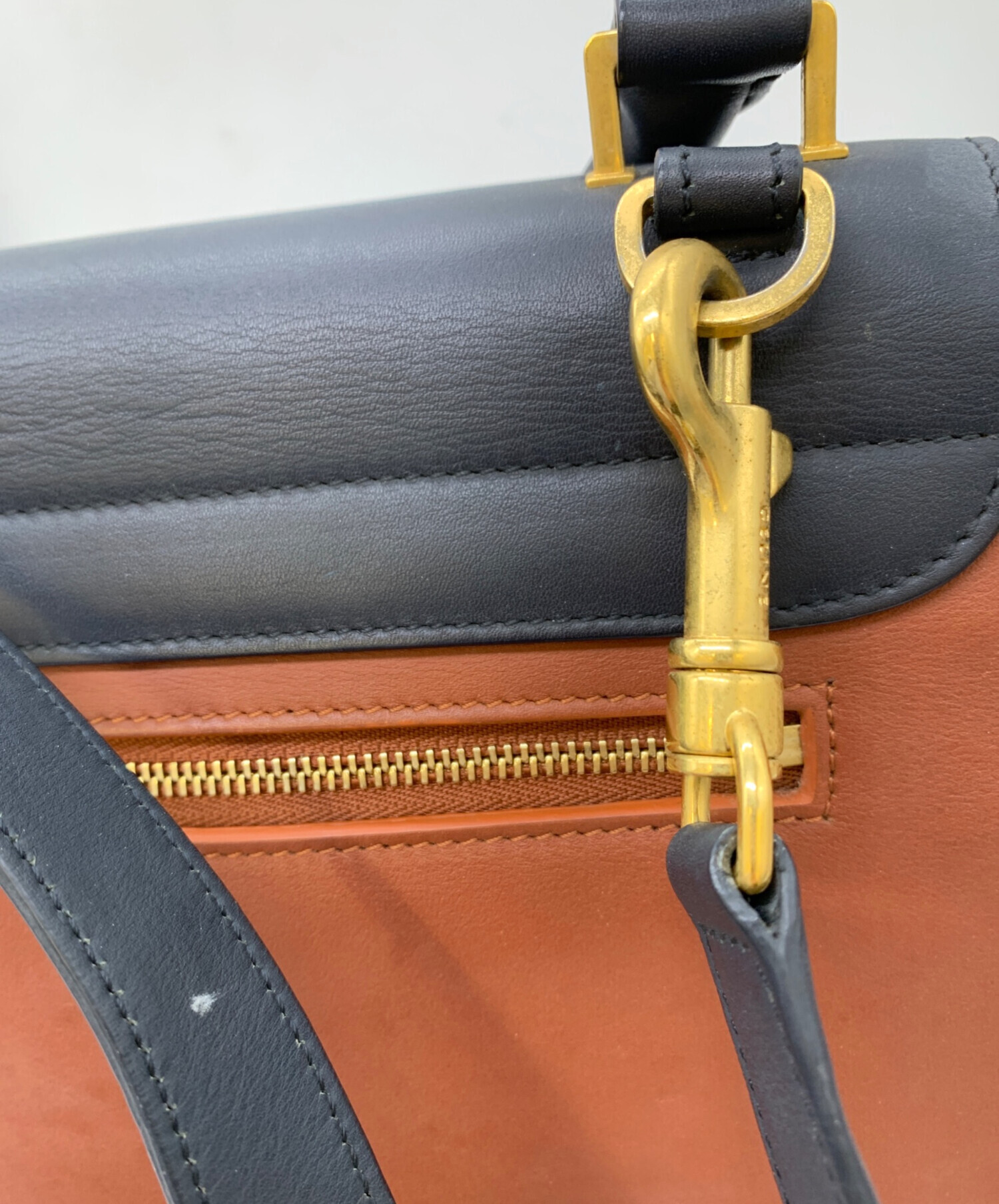 中古・古着通販】CELINE (セリーヌ) 2WAYバッグ ブラウン｜ブランド