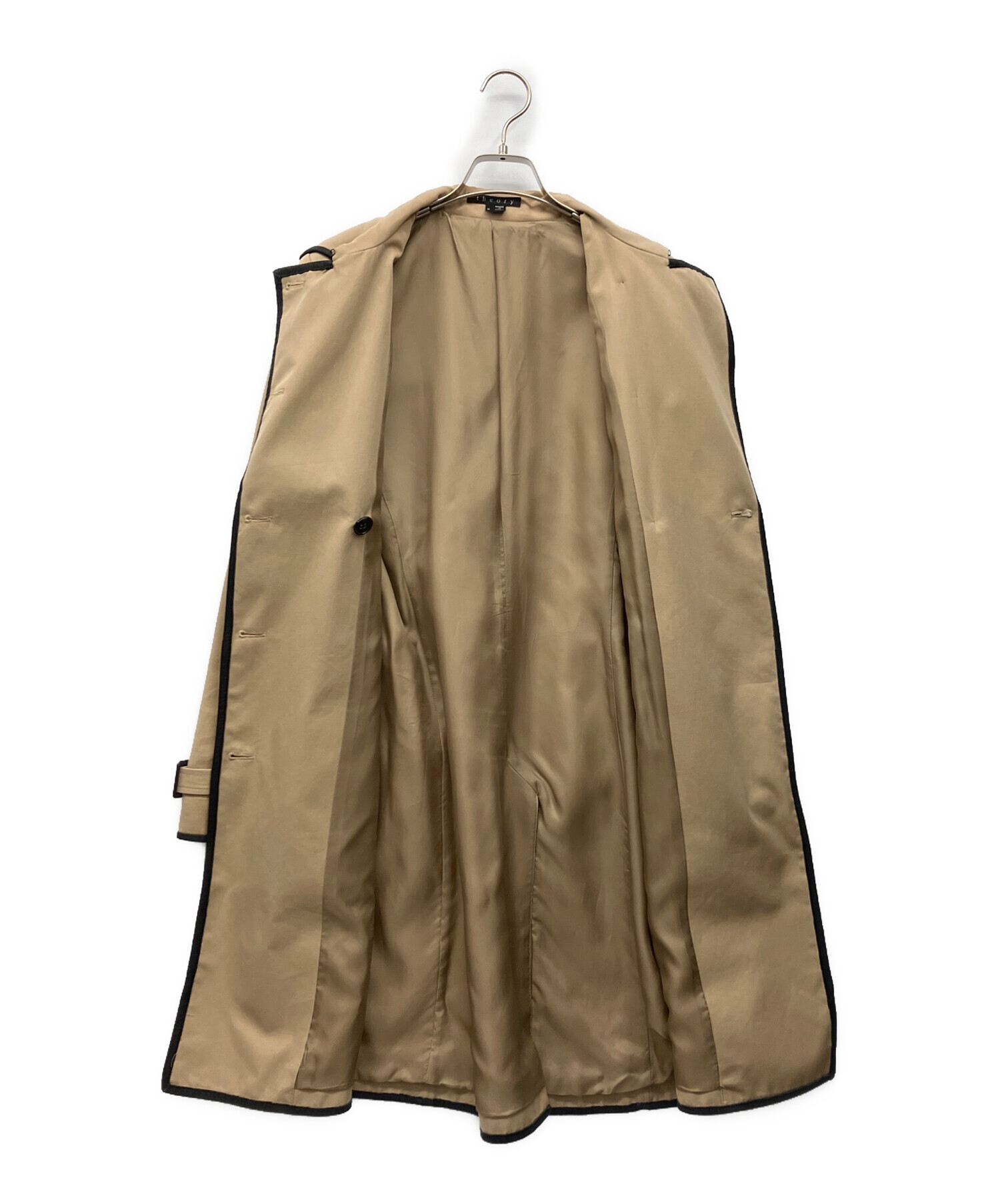 定価8万 タグ付き新品 Theory セオリー トレンチコート Pサイズ 中古・古着通販】theory (セオリー) トレンチコート ベージュ サイズ:M