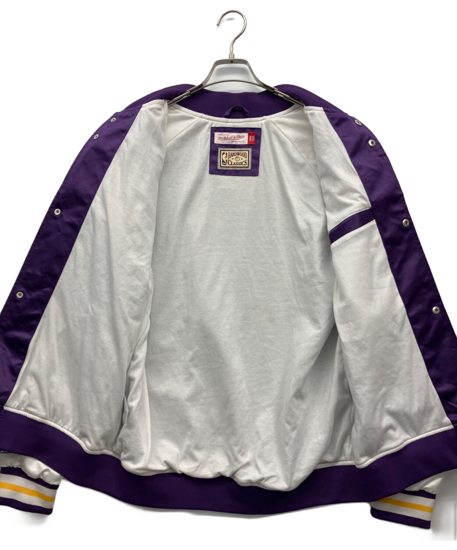 【美品】adidas - 90s スタジャン　ワッペン トレフォイル パープル Old パープルスタジャン made in USA【1009T08】 | 【公式】Thrift