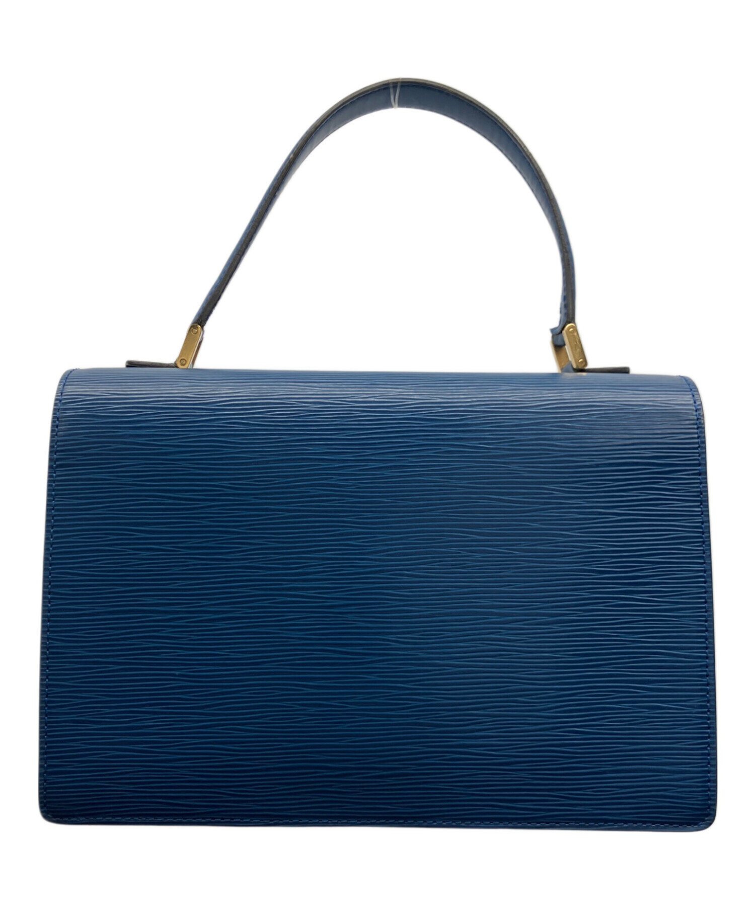 中古・古着通販】LOUIS VUITTON (ルイ ヴィトン) ハンドバッグ ブルー 