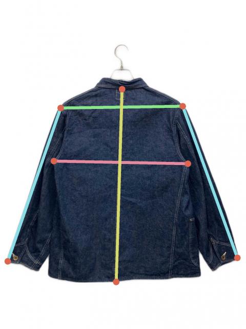 中古・古着通販】orSlow (オアスロウ) カバーオール インディゴ サイズ