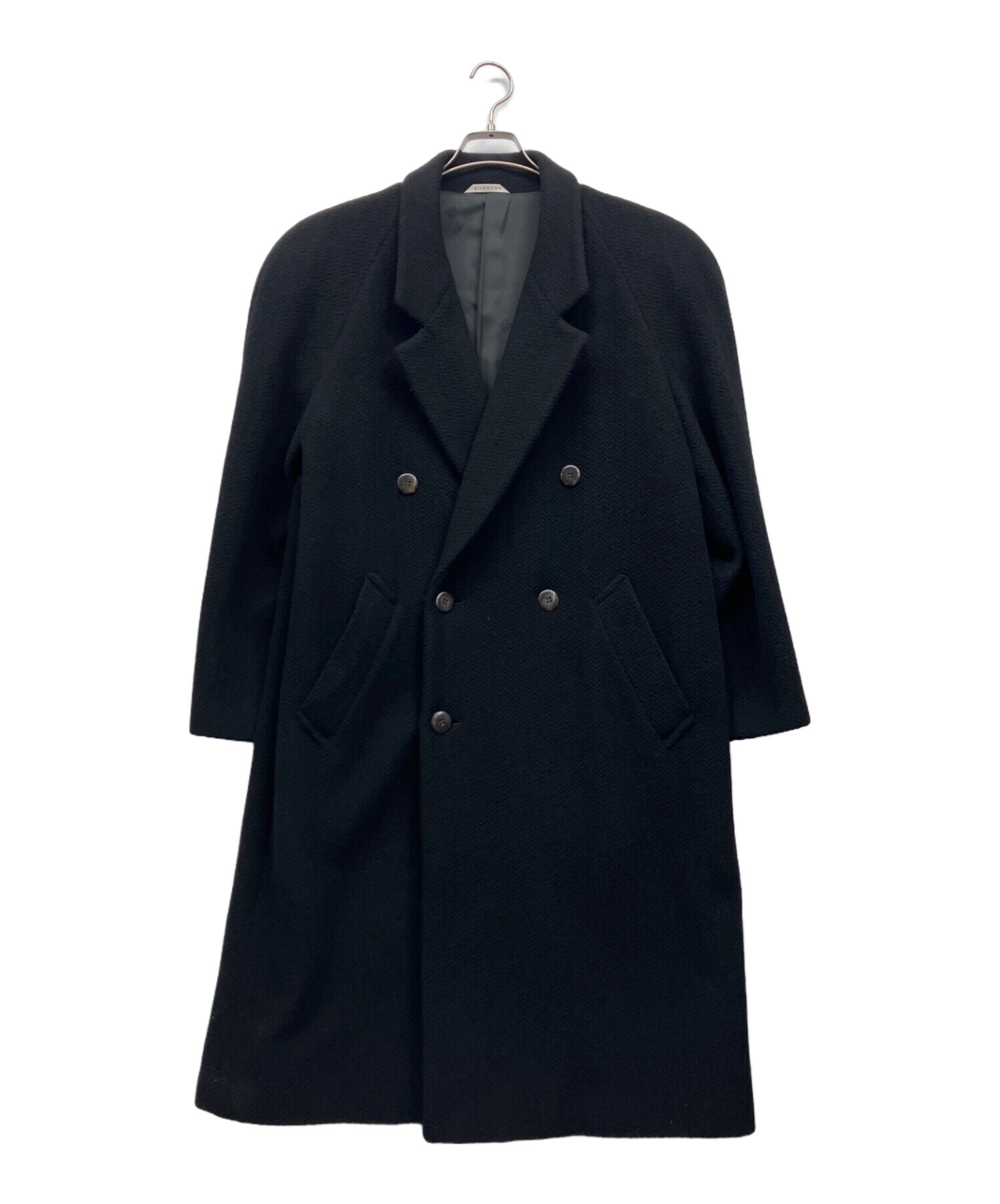 中古・古着通販】GIVENCHY (ジバンシィ) コート ブラック サイズ:S