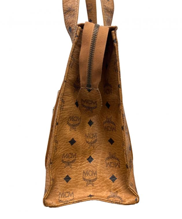 中古・古着通販】MCM (エムシーエム) トートバッグ ブラウン｜ブランド