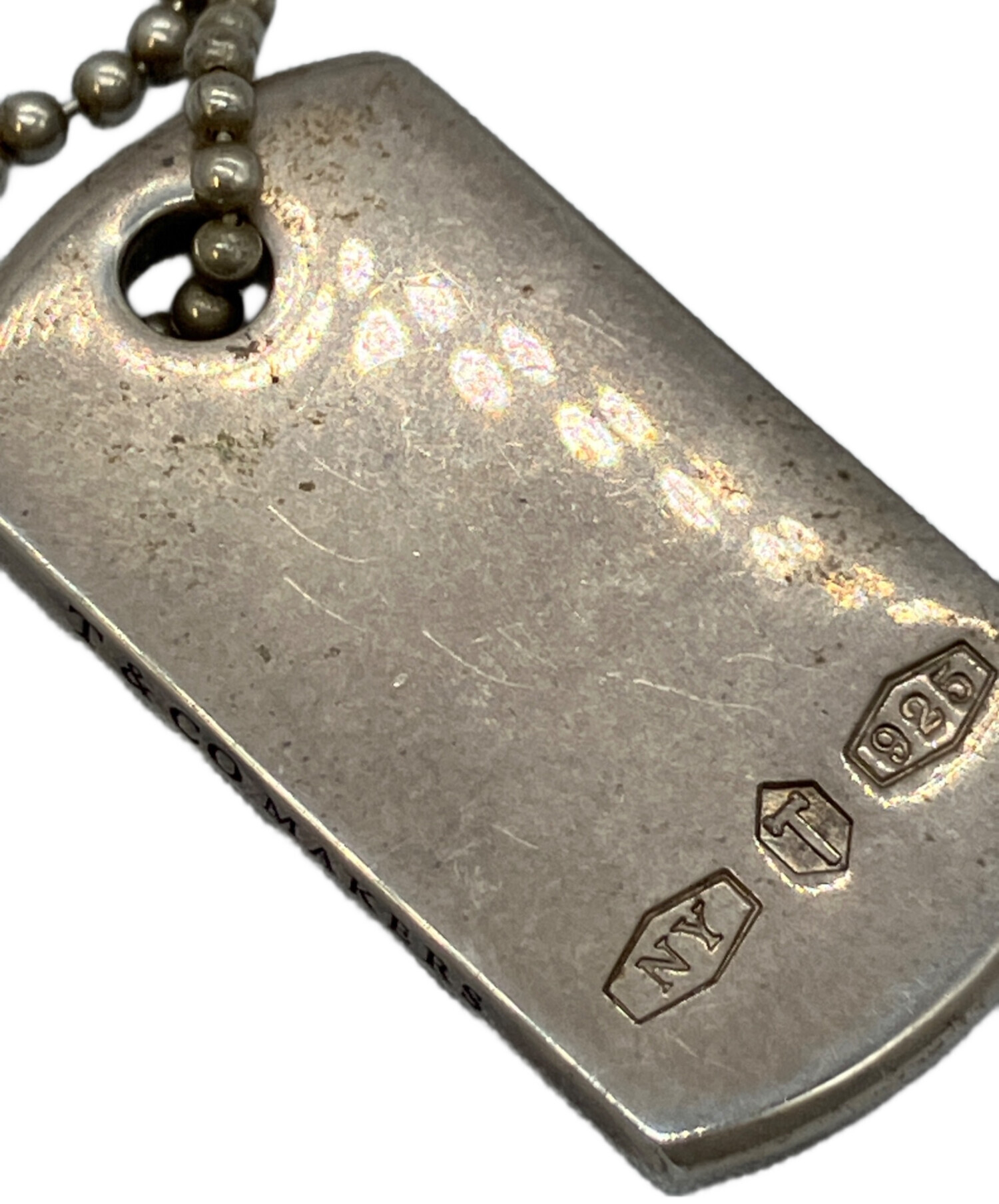 中古・古着通販】Tiffany & Co. (ティファニー) IDタグペンダント