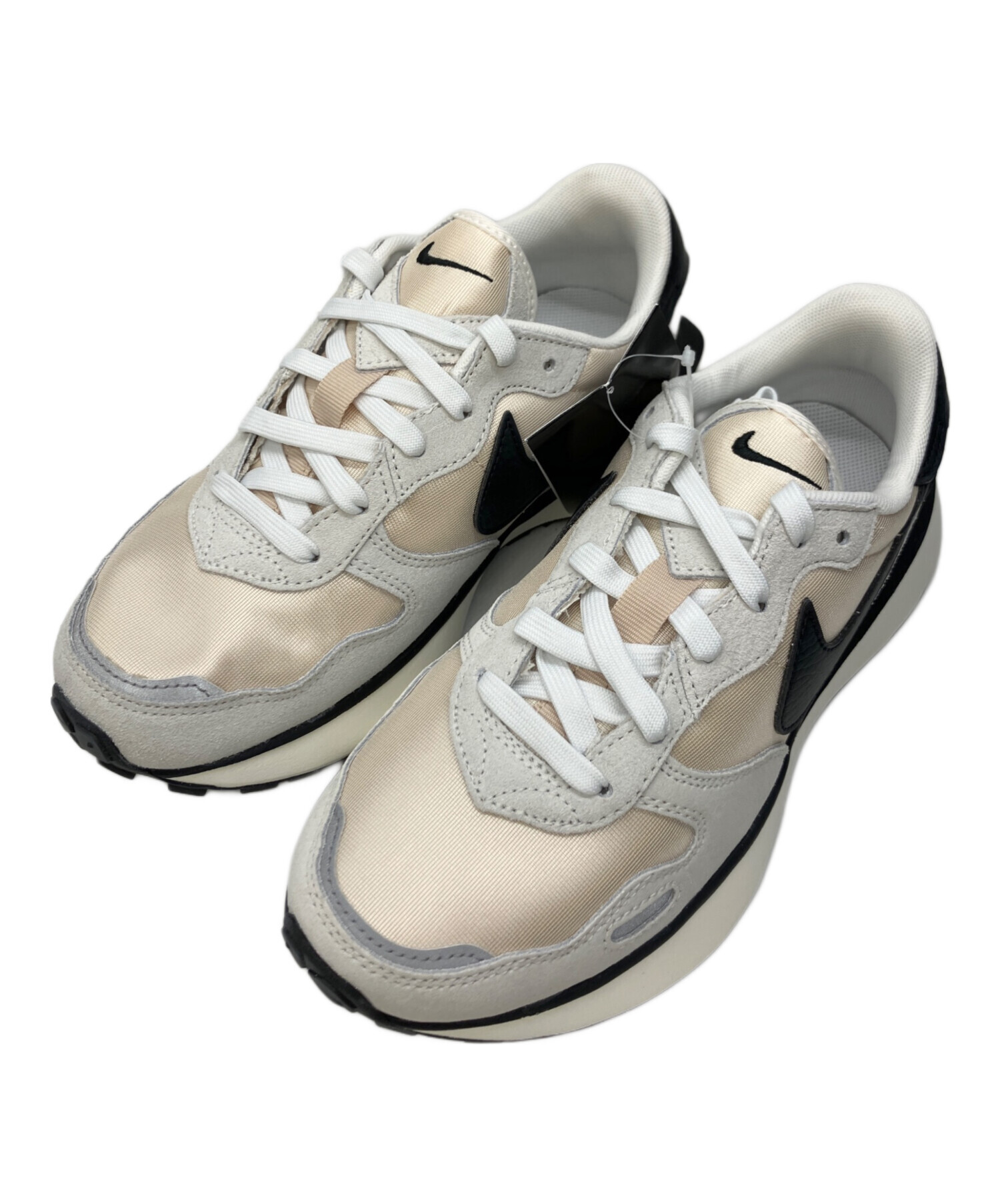 中古・古着通販】NIKE (ナイキ) スニーカー ベージュ×ブラック サイズ 