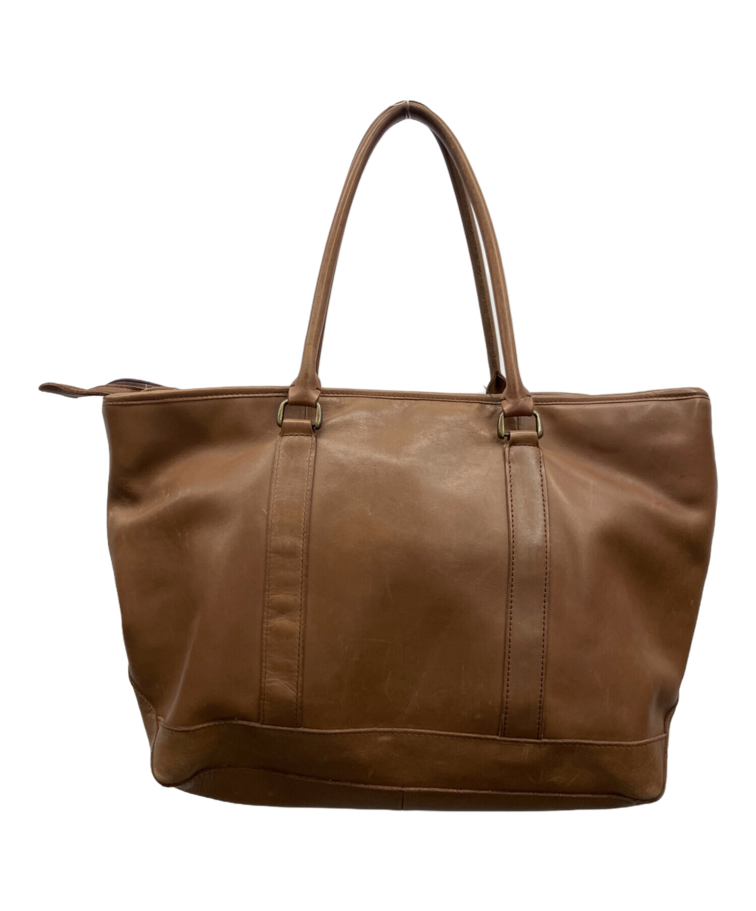 エルエルビーン　ブラウンレザー 中古・古着通販】L.L.Bean (エルエルビーン) レザートートバッグ