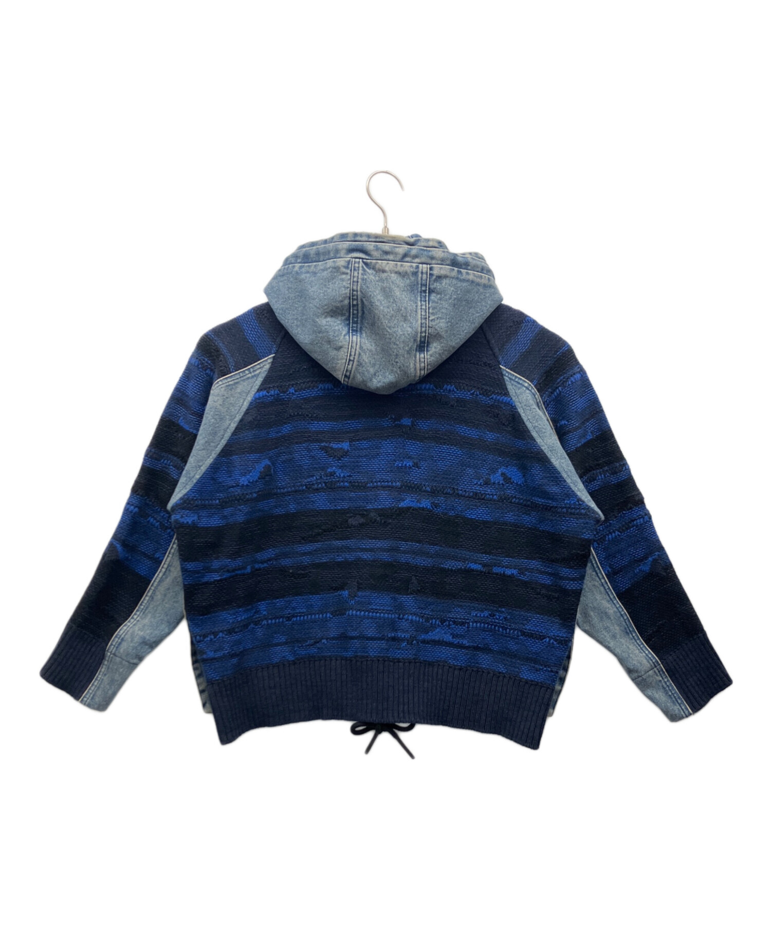 中古・古着通販】DIESEL (ディーゼル) ニットデニムジャケット