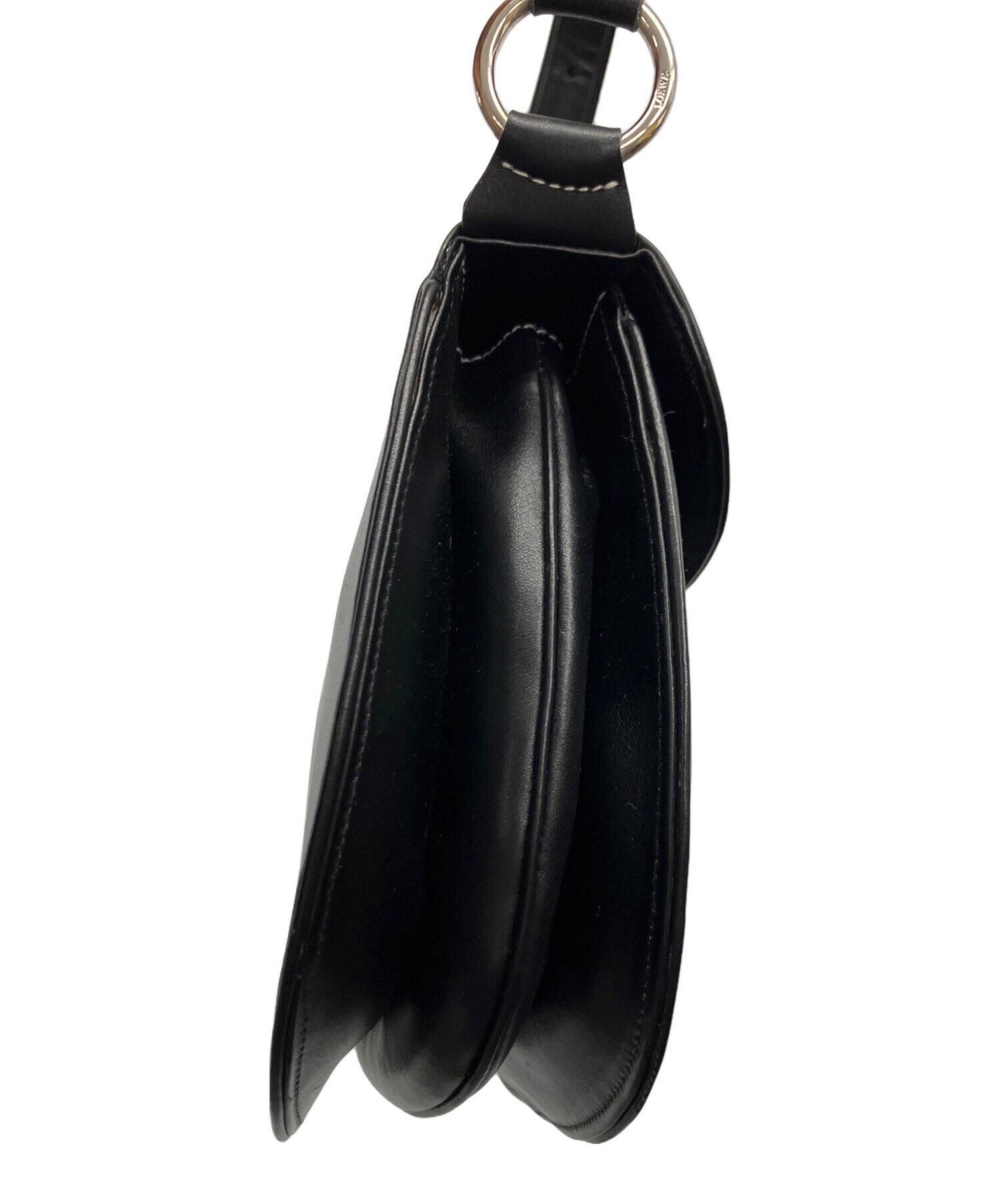 中古・古着通販】LOEWE (ロエベ) ワンショルダーバッグ ブラック