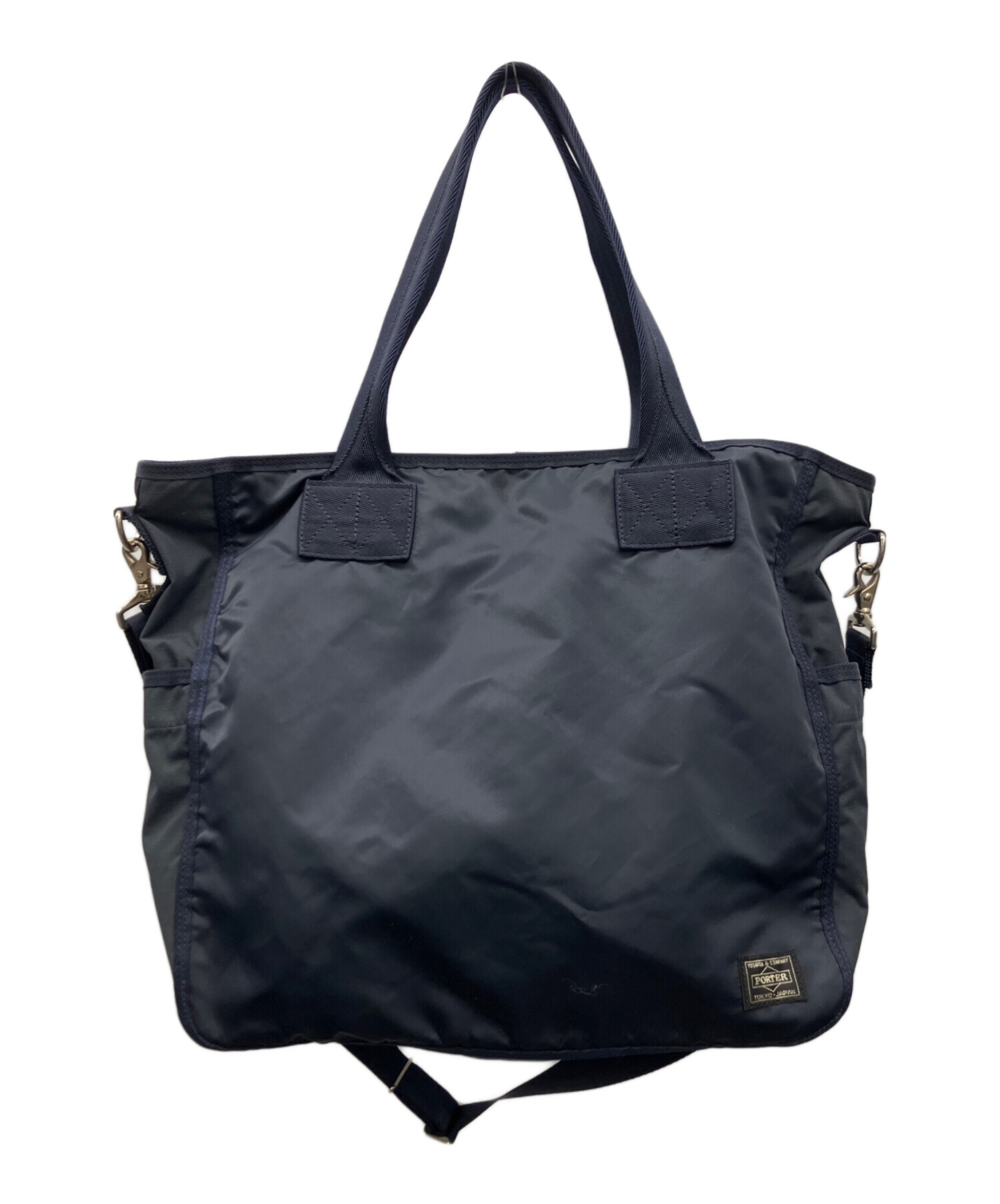 中古・古着通販】PORTER (ポーター) 2WAYバッグ ネイビー｜ブランド
