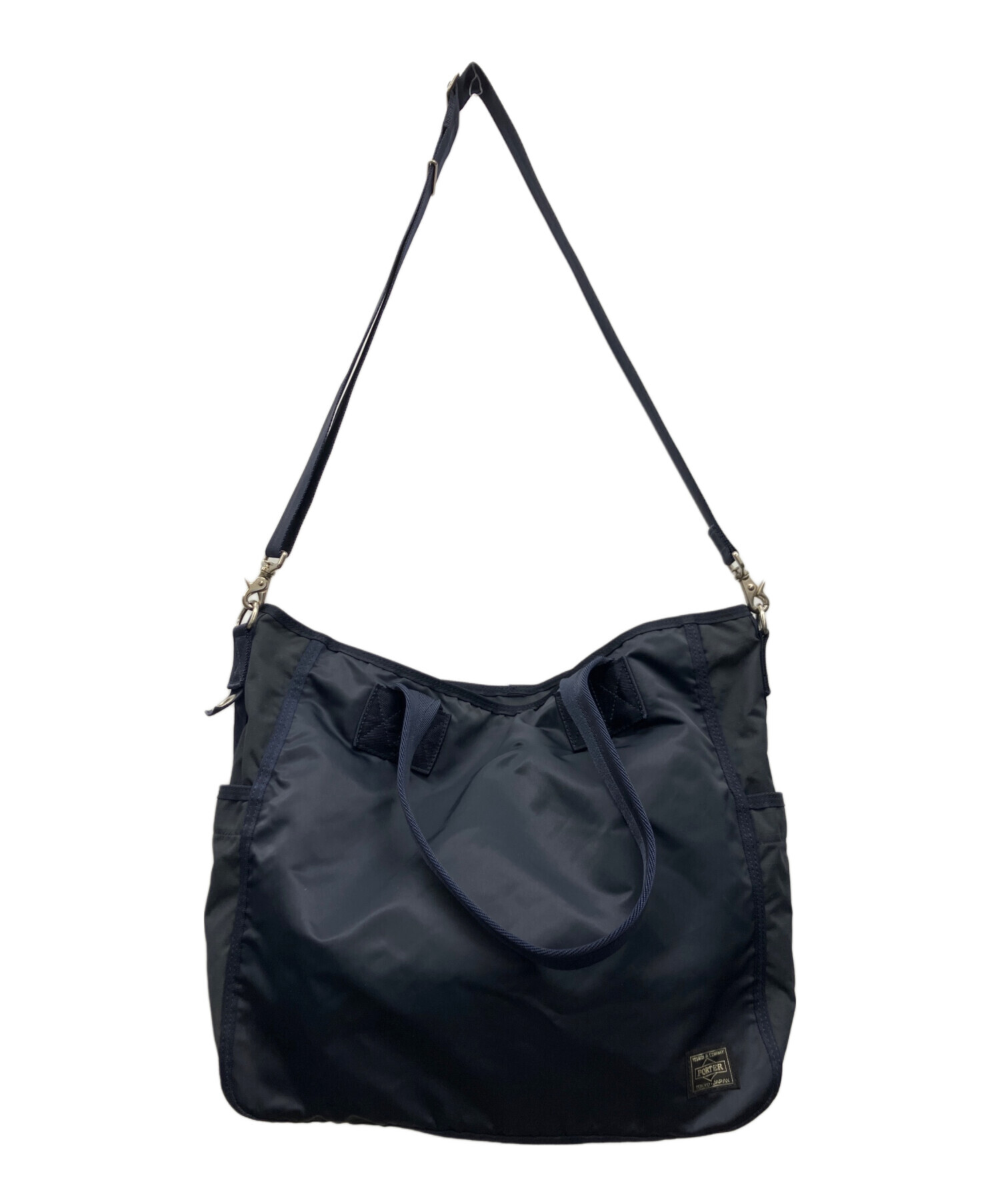中古・古着通販】PORTER (ポーター) 2WAYバッグ ネイビー｜ブランド