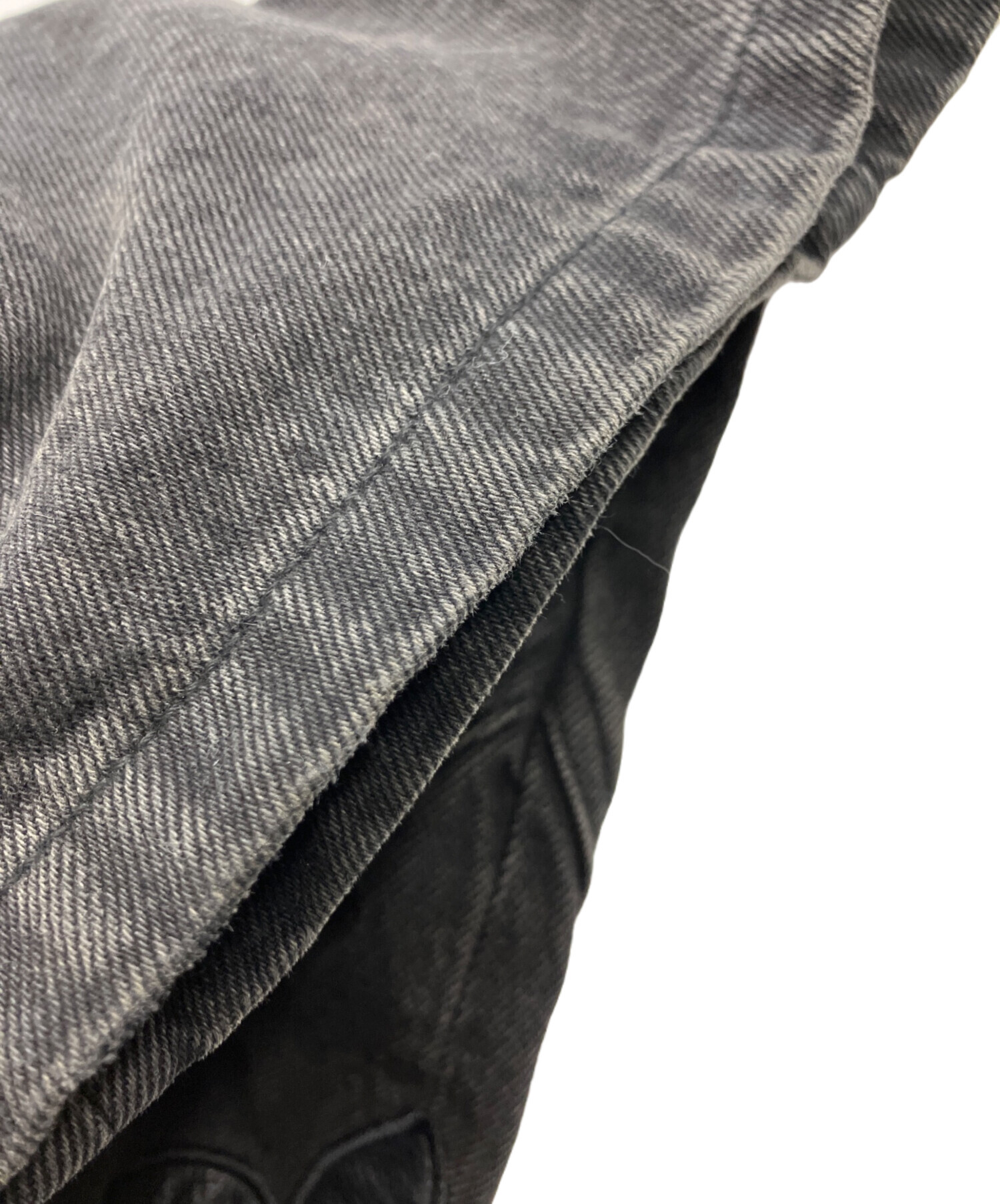 中古・古着通販】SUPPLIER (サプライヤー) Cross Leather Patch Baggy