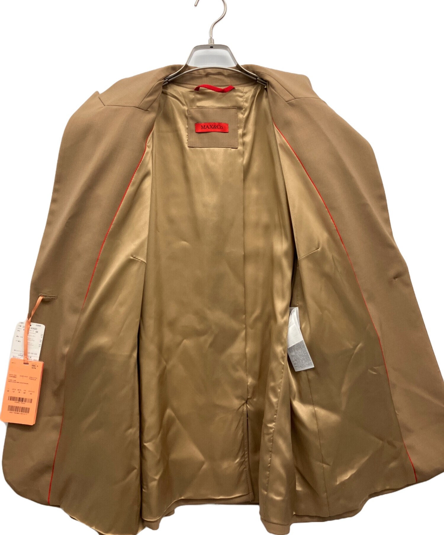 中古・古着通販】MAX&Co. (マックスアンドコー) テーラードジャケット 