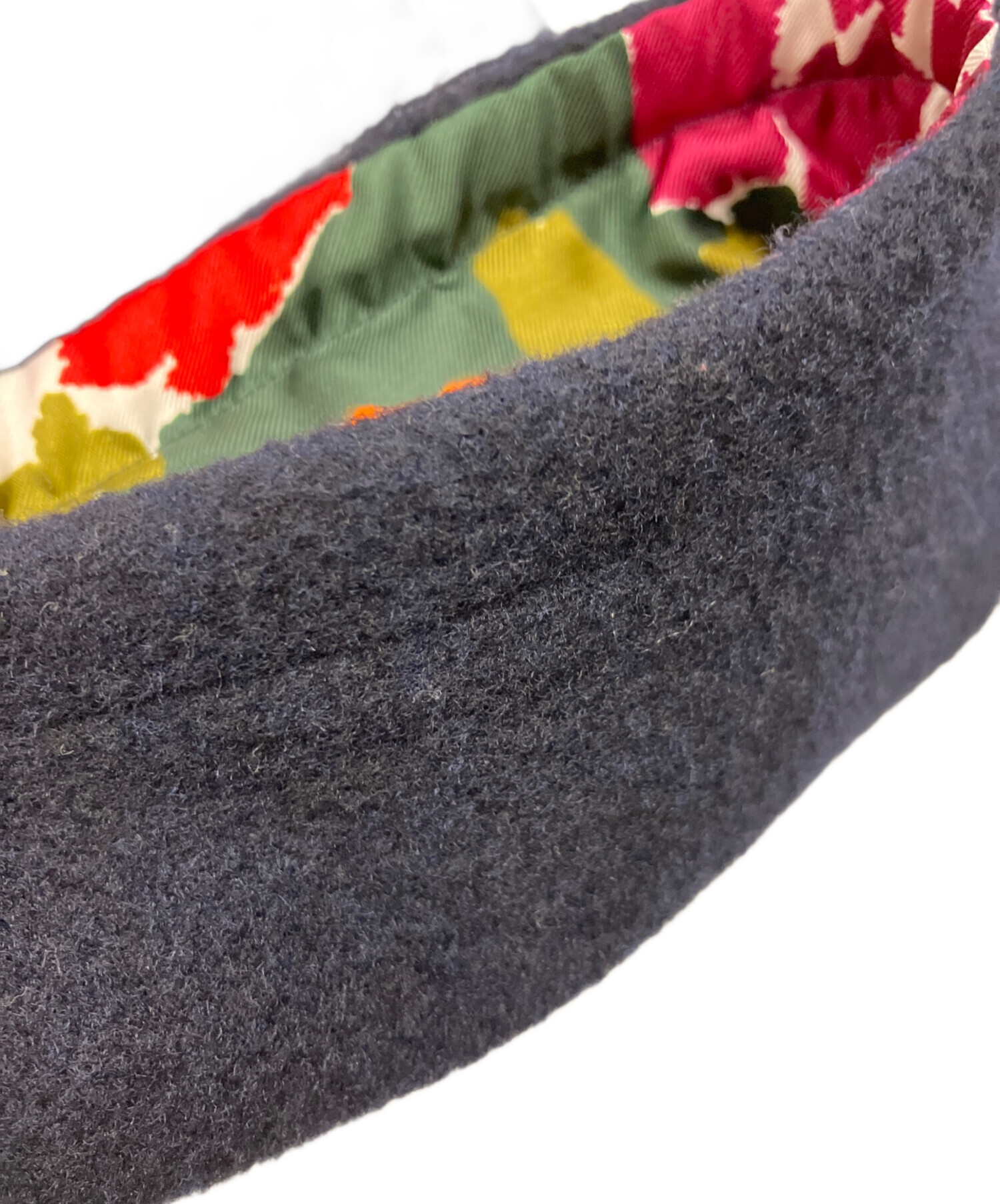 SOU・SOU ソウソウ　京型友禅　ウールコート 中古・古着通販】SOU・SOU (ソウソウ) ウールコート ネイビー サイズ:M