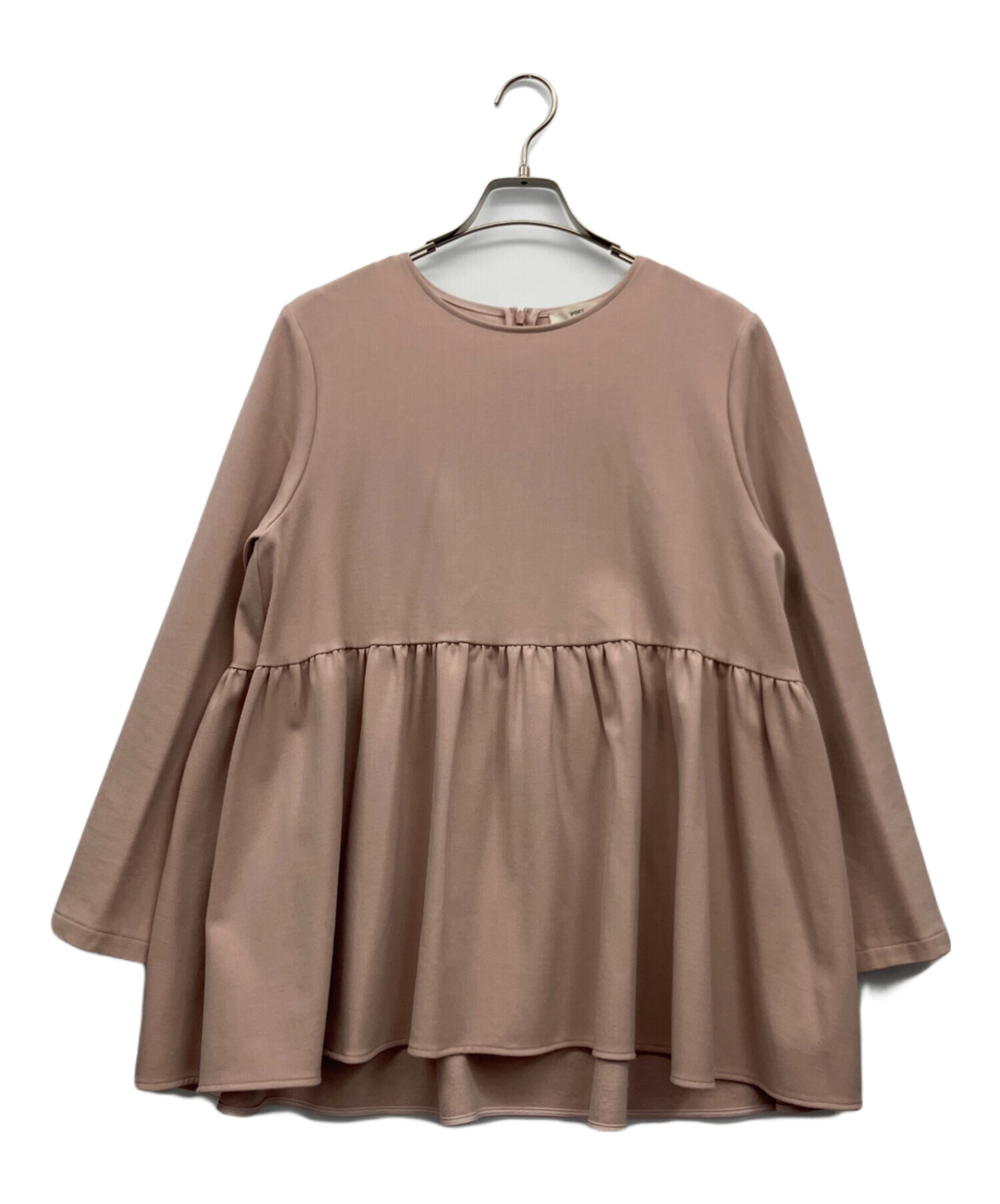 中古・古着通販】YORI (ヨリ) チュニックブラウス ピンク サイズ:38