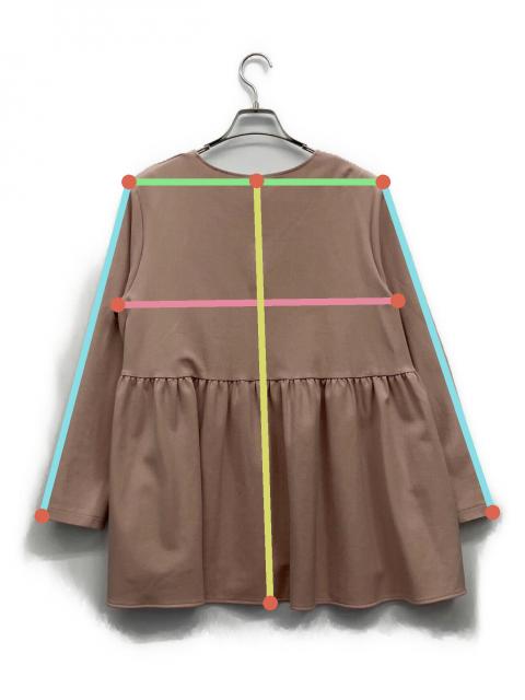 yori◆36　新品未使用です 中古・古着通販】YORI (ヨリ) チュニックブラウス ピンク サイズ:38