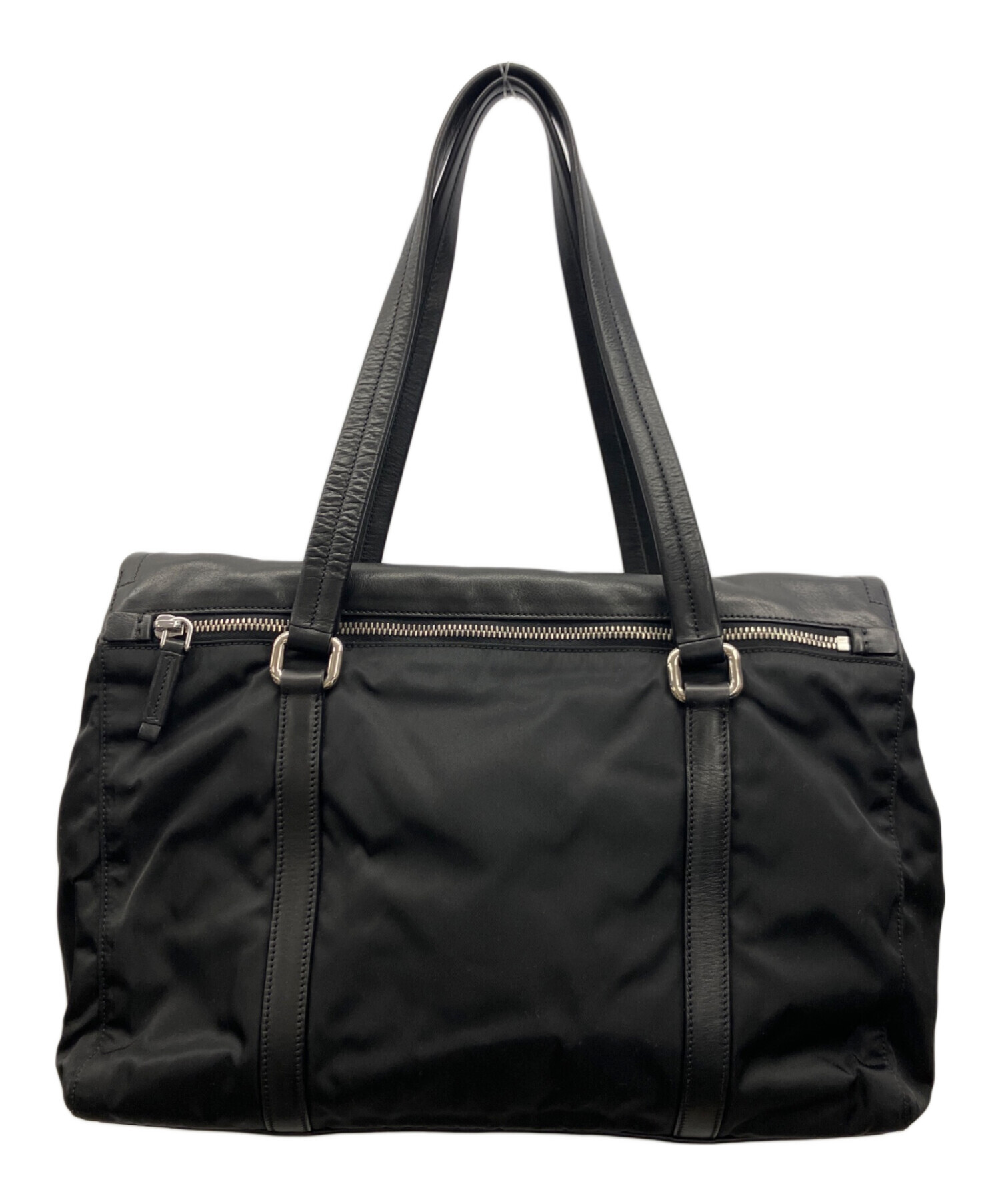 中古・古着通販】PRADA (プラダ) ハンドバッグ ブラック｜ブランド 