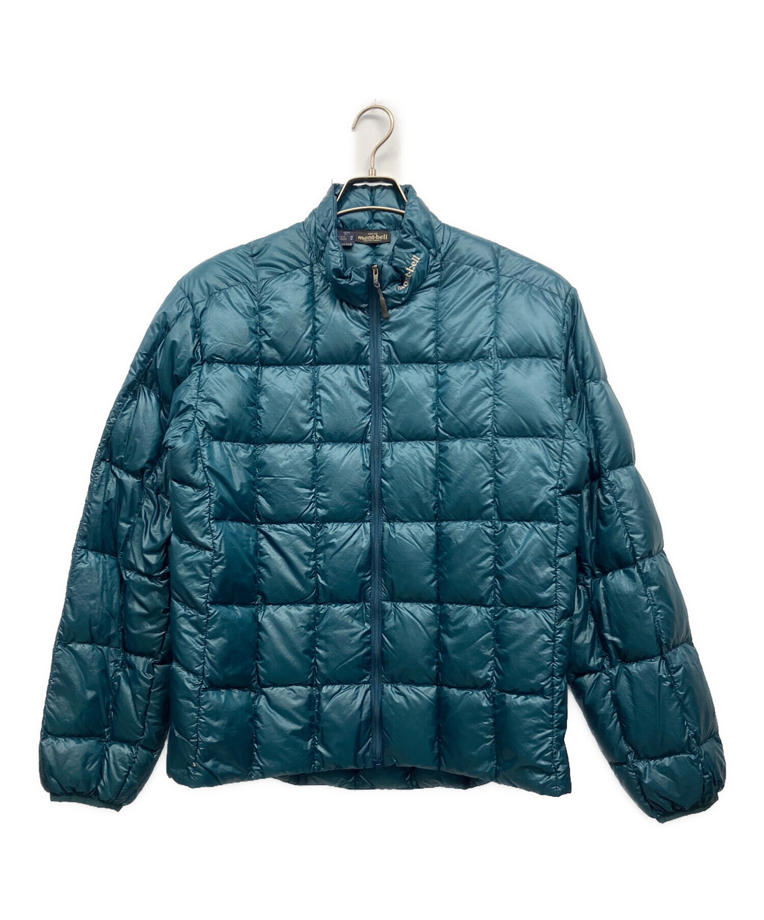 mont-bell フード付きダウンジャケット ライトブルー フリー US アルパインライトダウン パーカ Women's｜モンベル