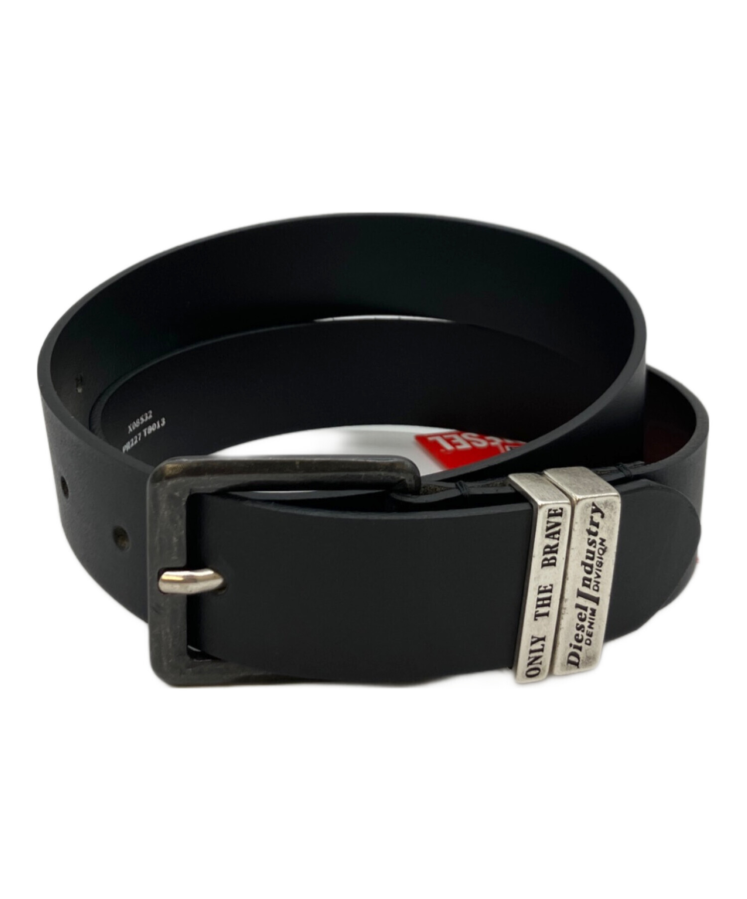 DIESEL ベルト レザー 正規品 新品未使用 中古・古着通販】DIESEL (ディーゼル) レザーベルト ブラック