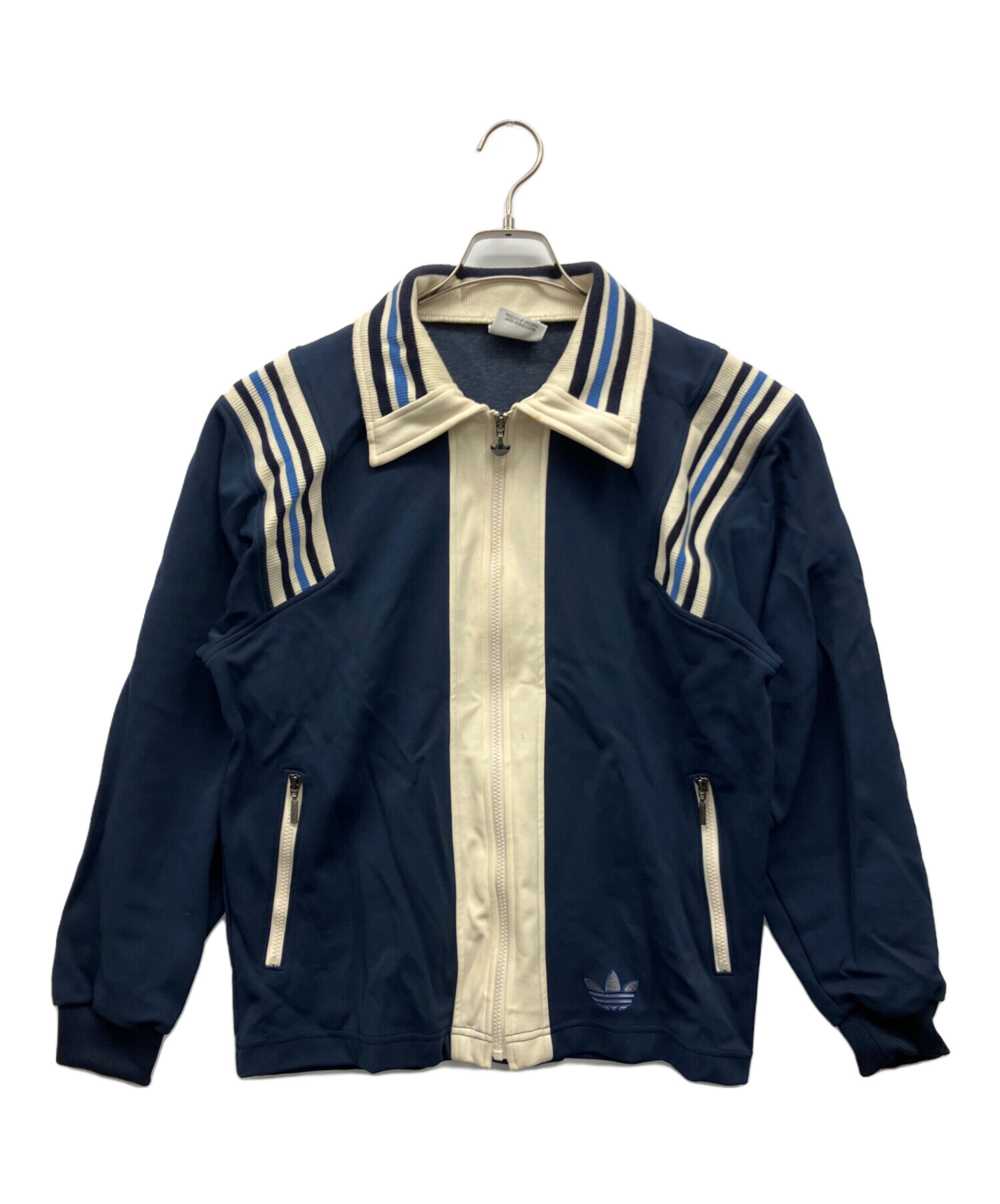 中古・古着通販】adidas (アディダス) ジャケット ネイビー×ホワイト