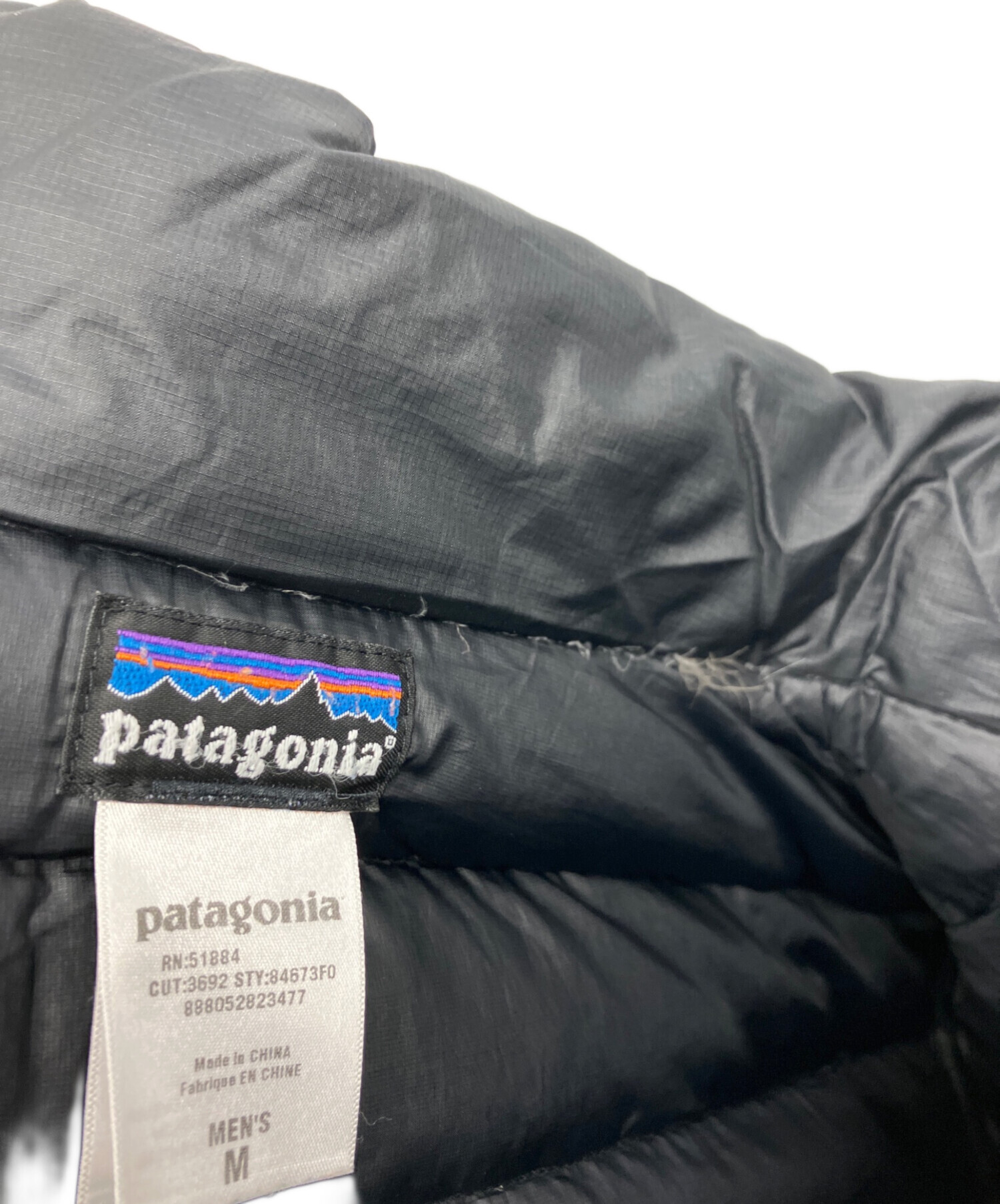 中古・古着通販】Patagonia (パタゴニア) ダウンセーター ブラック
