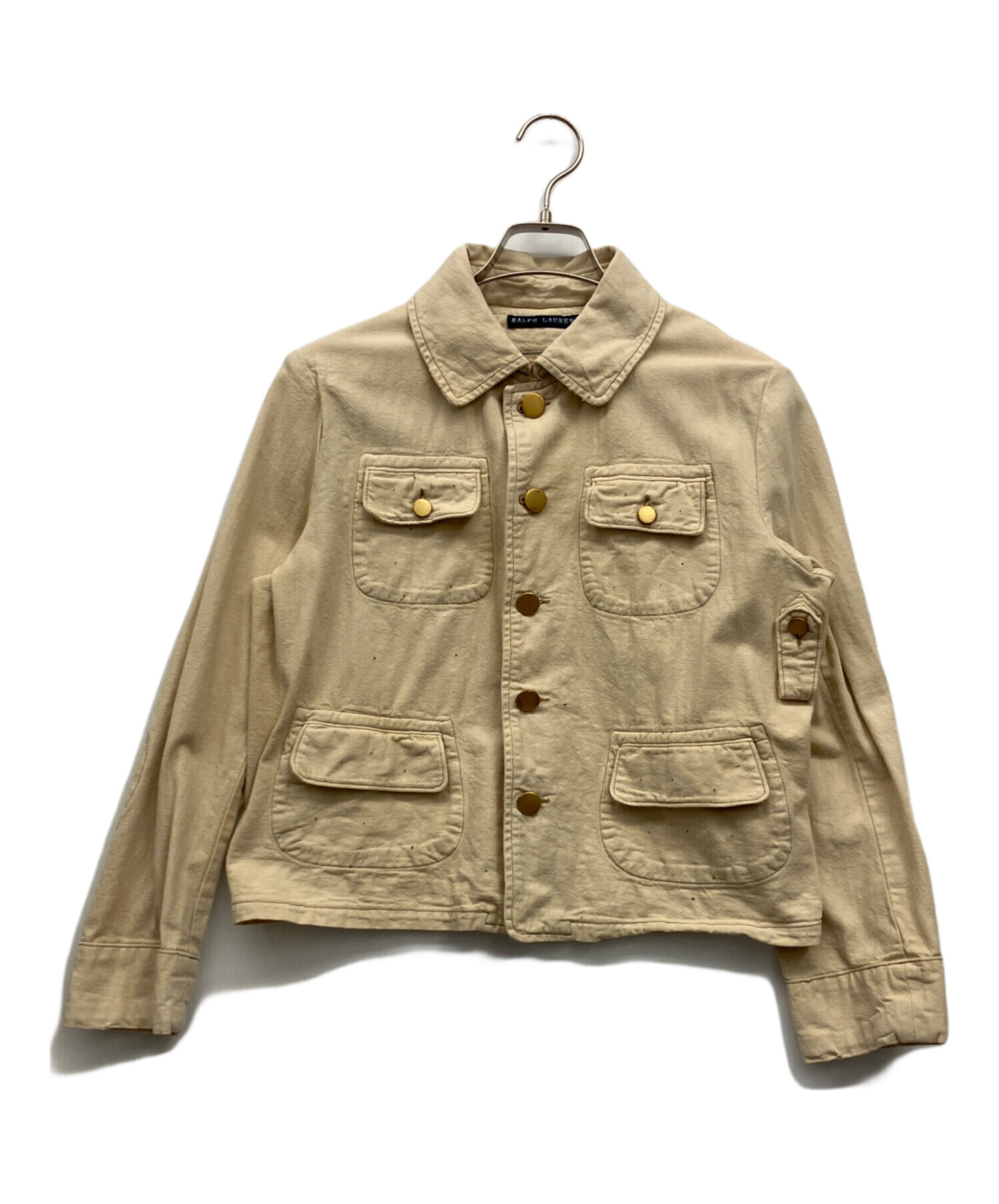 中古・古着通販】RALPH LAUREN (ラルフローレン) ジャケット ベージュ