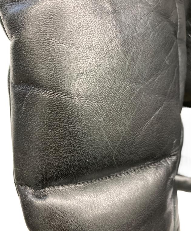 中古・古着通販】wjk (ダブルジェイケー) ラムレザーダウンジャケット