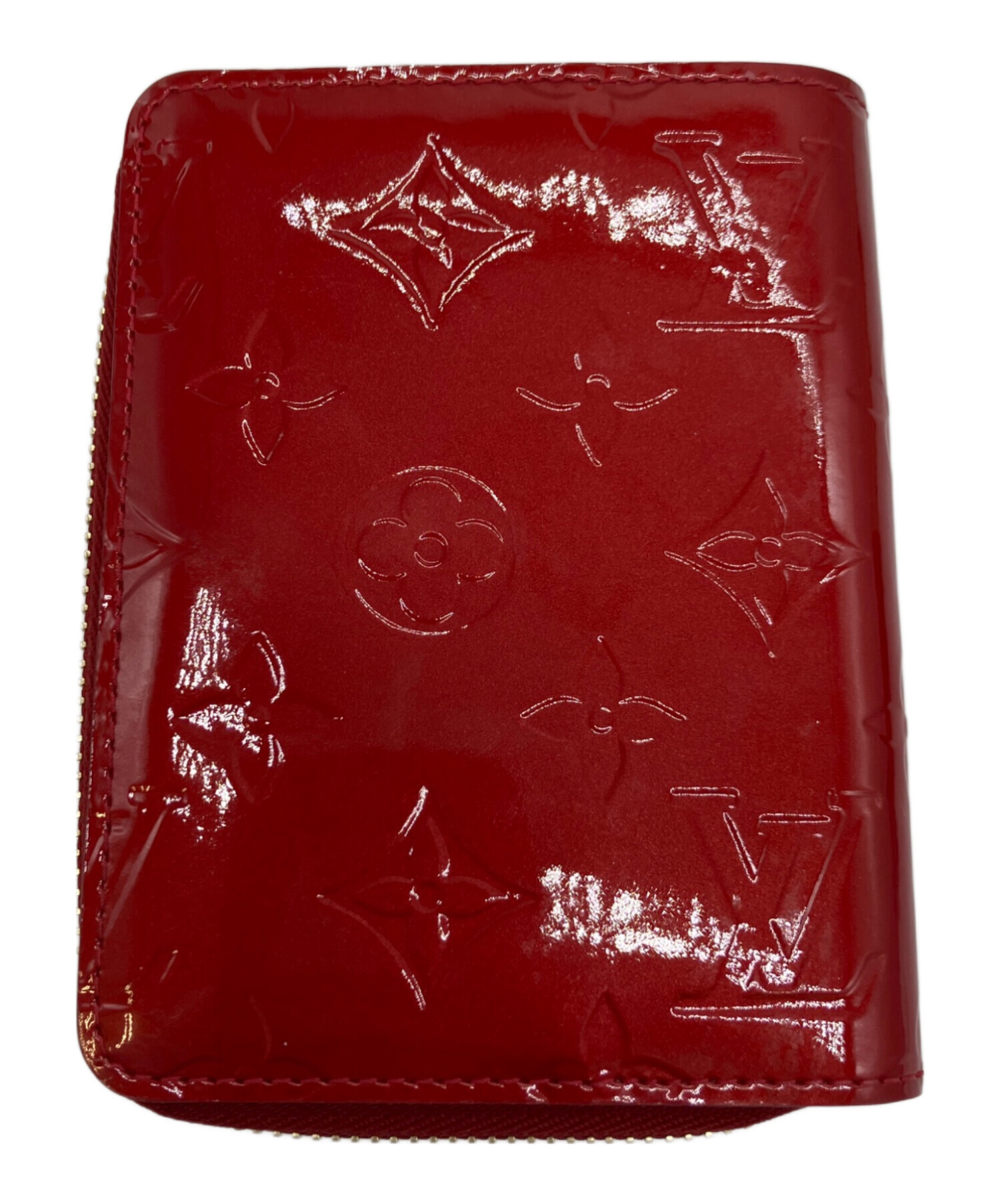 中古・古着通販】LOUIS VUITTON (ルイ ヴィトン) カードケース レッド