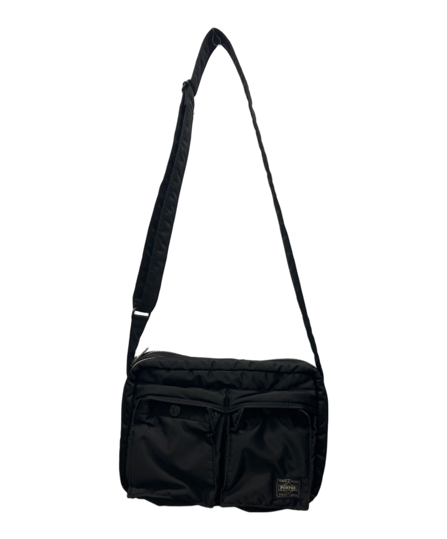 中古・古着通販】PORTER (ポーター) TANKER SHOULDER BAG(S) ブラック