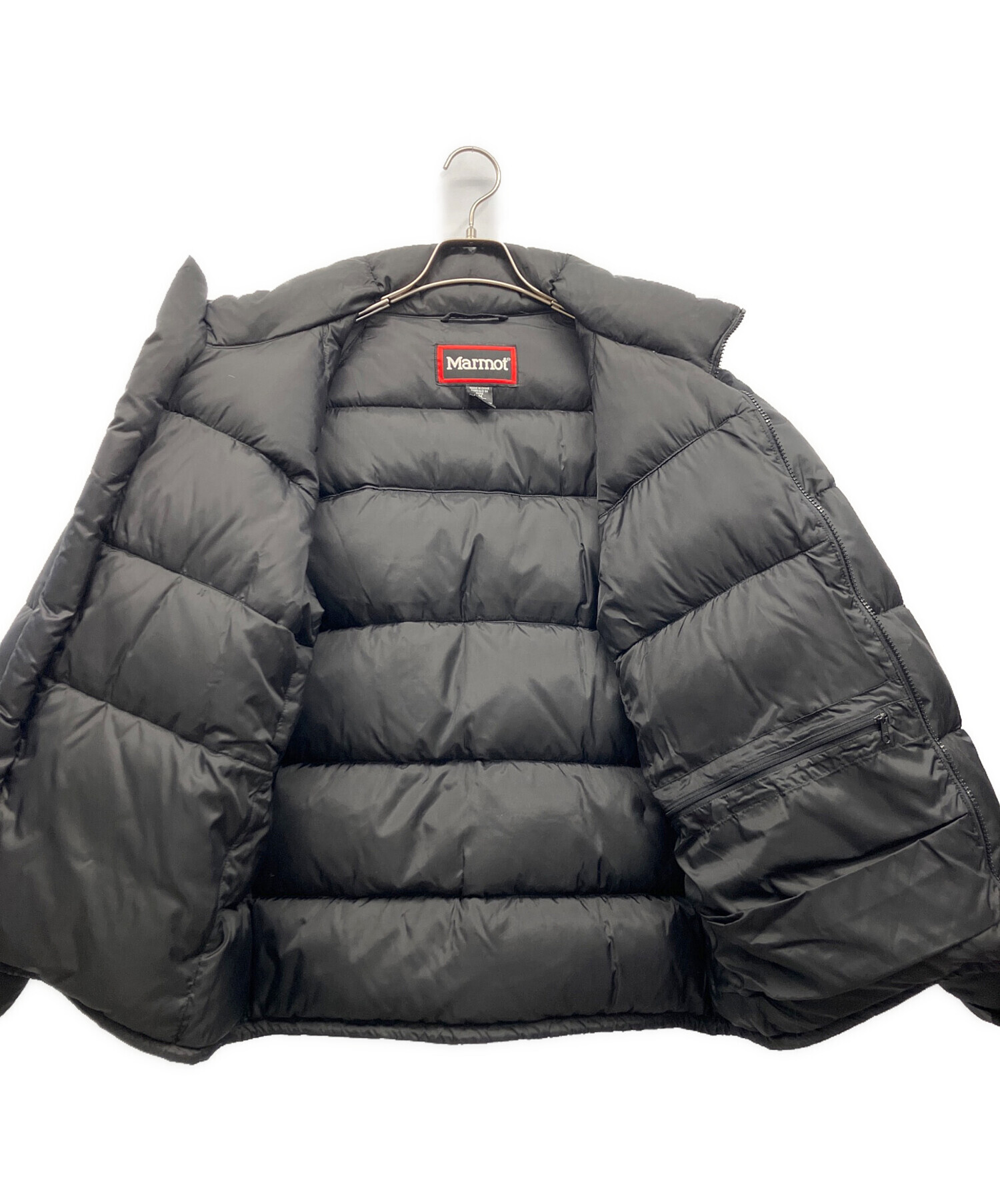 中古・古着通販】Marmot (マーモット) ダウンジャケット ブラック