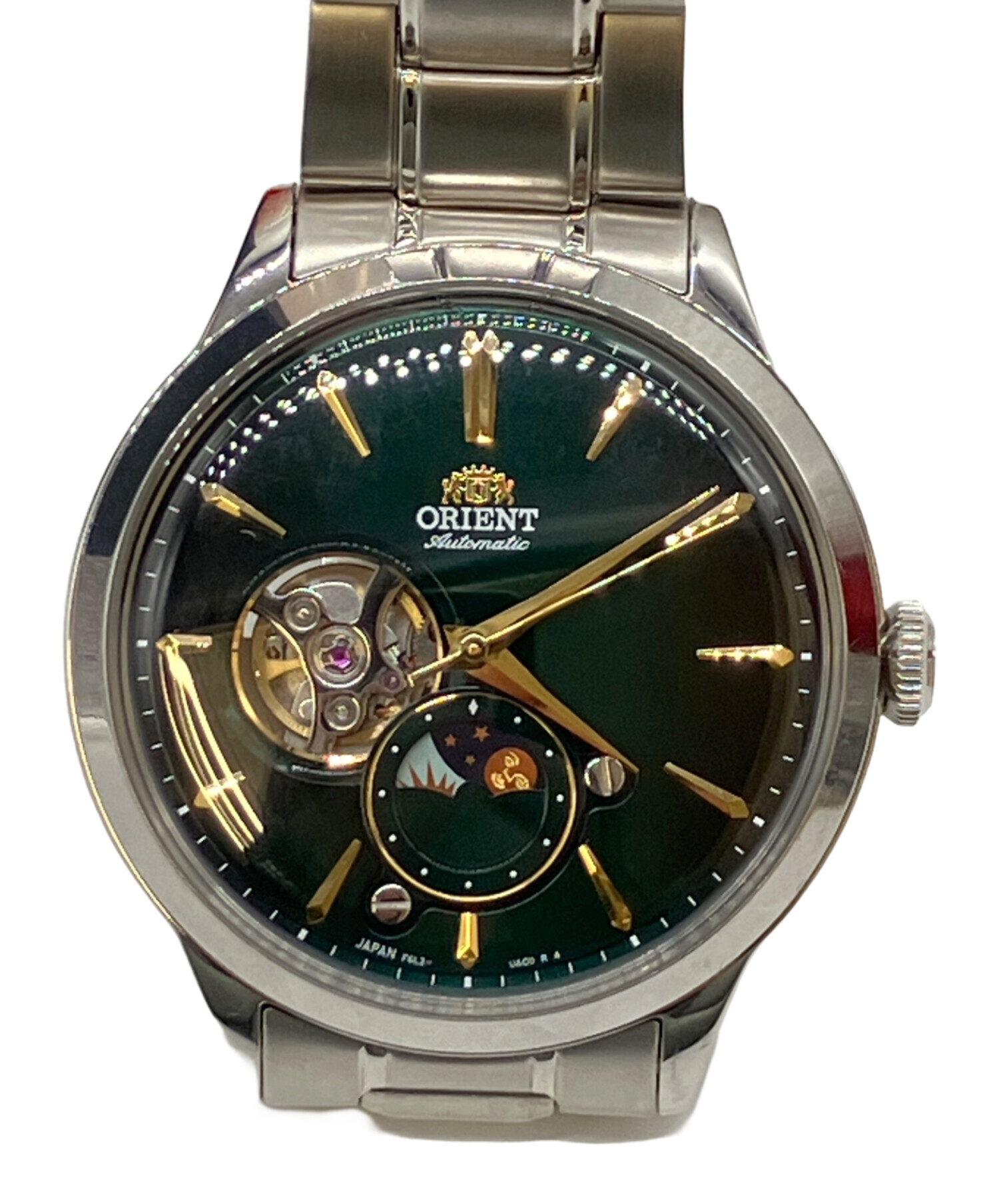 中古・古着通販】ORIENT (オリエント) 腕時計 グリーン｜ブランド 